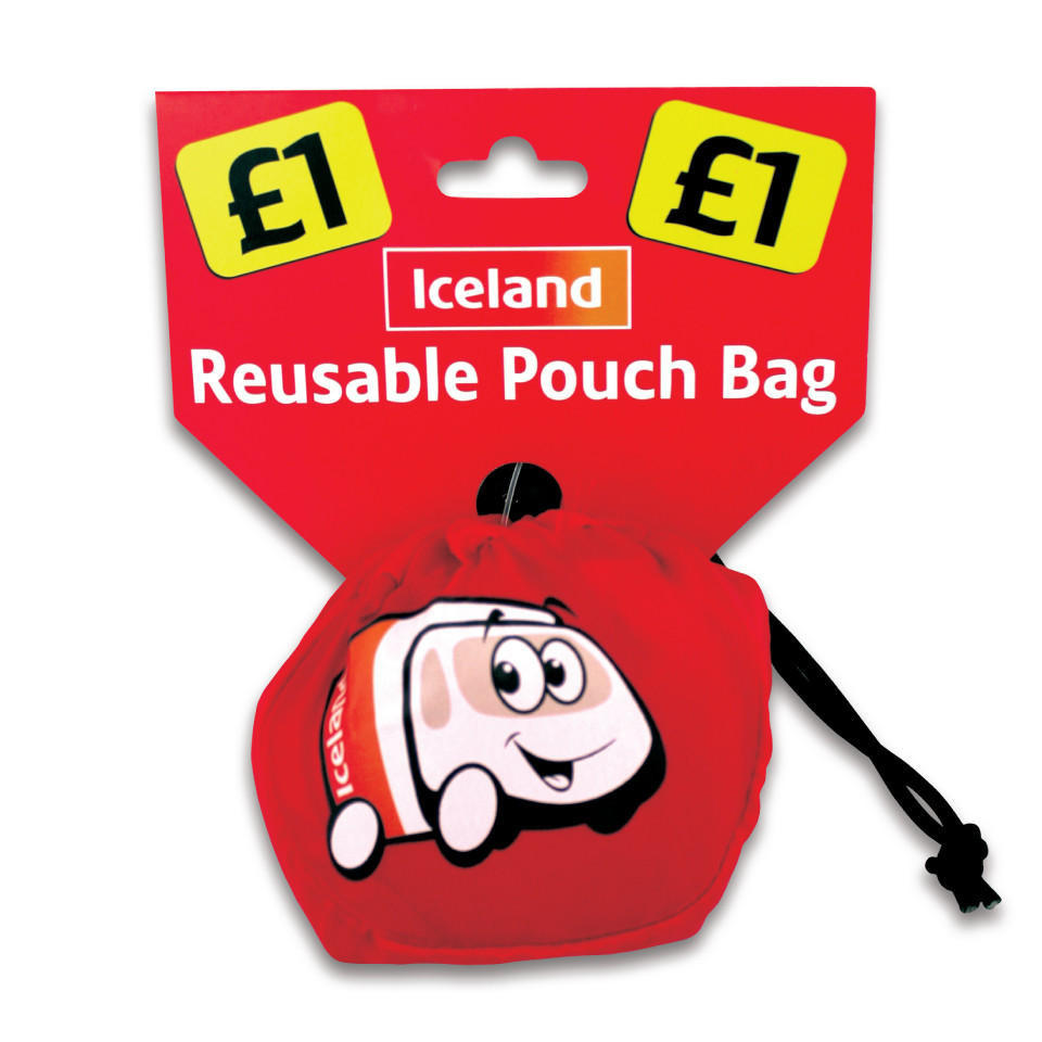 Iceland Re-Usable Pouch Bag | Reusable Bags | Iceland Foods