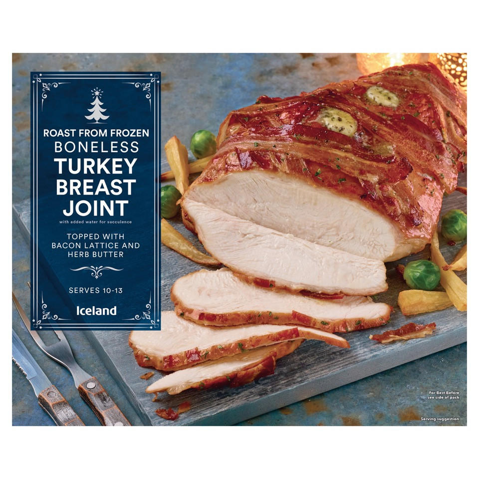 Iceland Roast From Frozen Boneless Turkey Breast Joint 2 ...