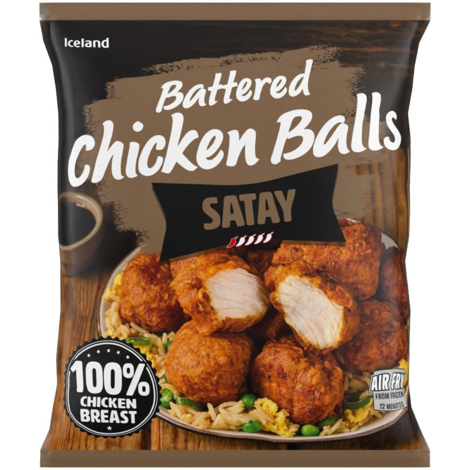 Iceland Crispy Battered Chicken Balls 490g
