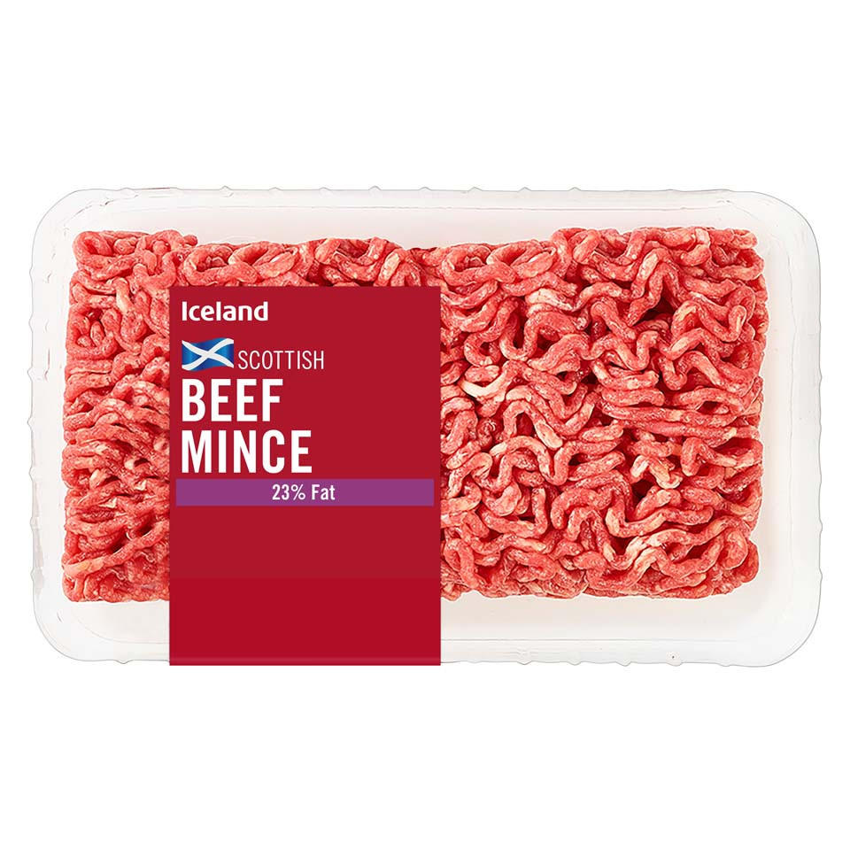 Iceland Scottish Beef Mince 450g