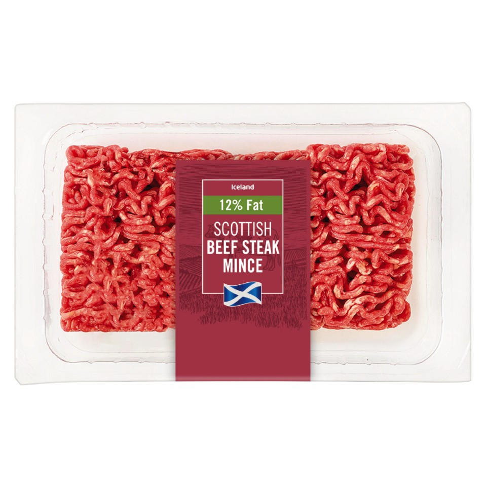 Iceland Scottish Beef Steak Mince 12 Fat 425g Beef Iceland Foods