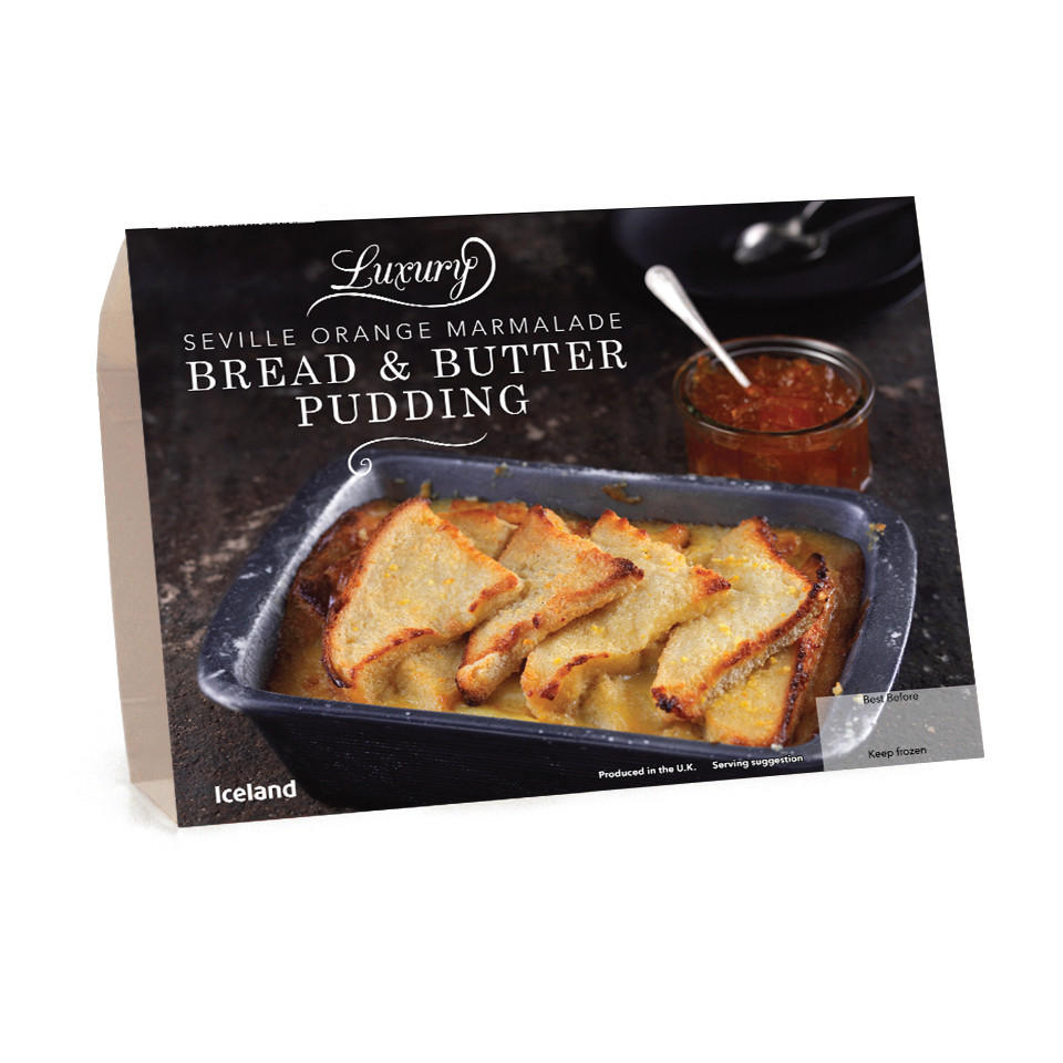 Iceland Seville Orange Marmalade Bread & Butter Pudding 500g Iceland