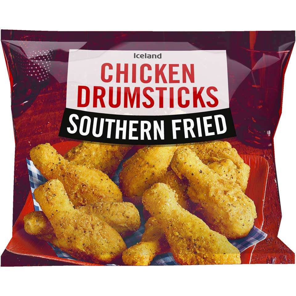 Iceland Southern Fried Chicken Drumsticks 850g Chicken Iceland Foods