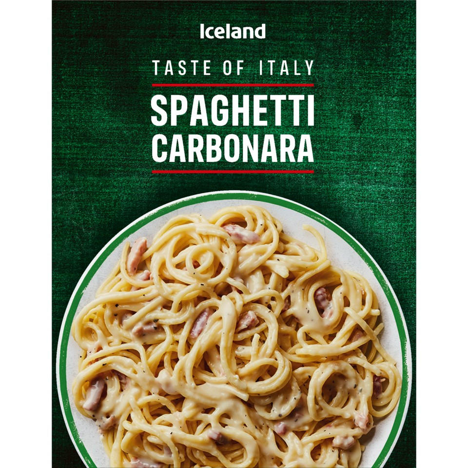 Iceland Spaghetti Carbonara 400g | Italian | Iceland Foods