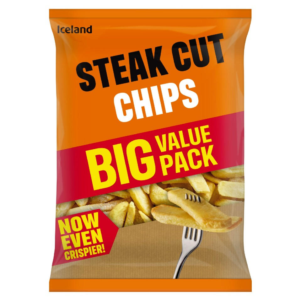 Iceland Steak Cut Chips 1.9kg Chips & Fries Iceland Foods