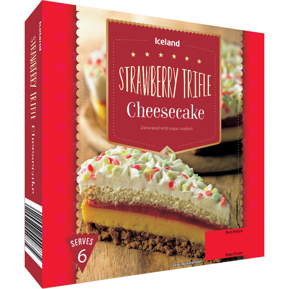 Iceland Strawberry Trifle Cheesecake 500g Iceland Foods