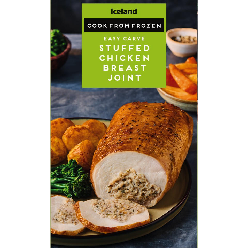 Iceland Stuffed Chicken Breast Joint 600g