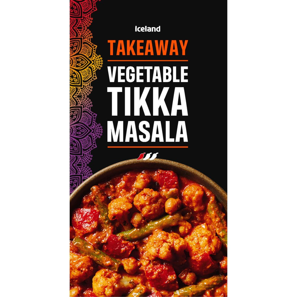 Iceland Vegetable Tikka Masala 375g | Indian | Iceland Foods