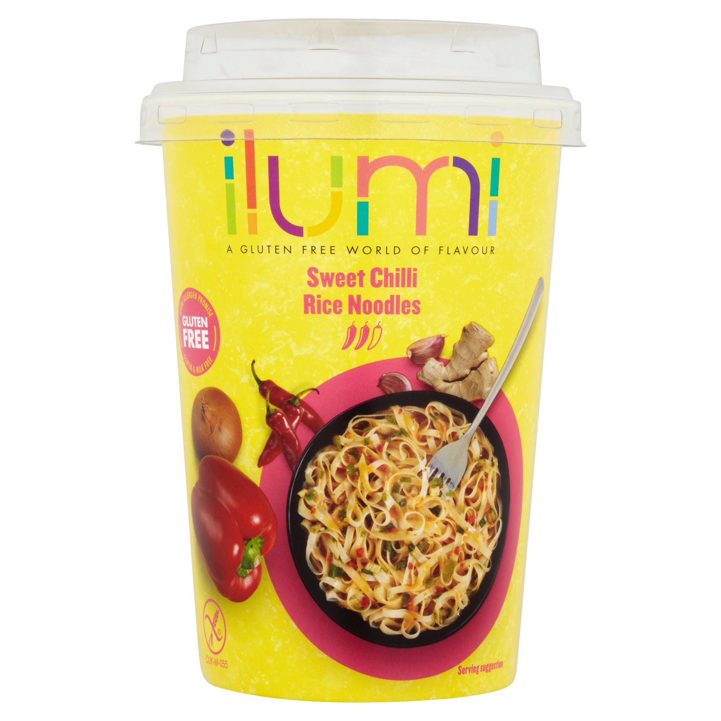 Ilumi Sweet Chilli Rice Noodles 75g, folic acid free