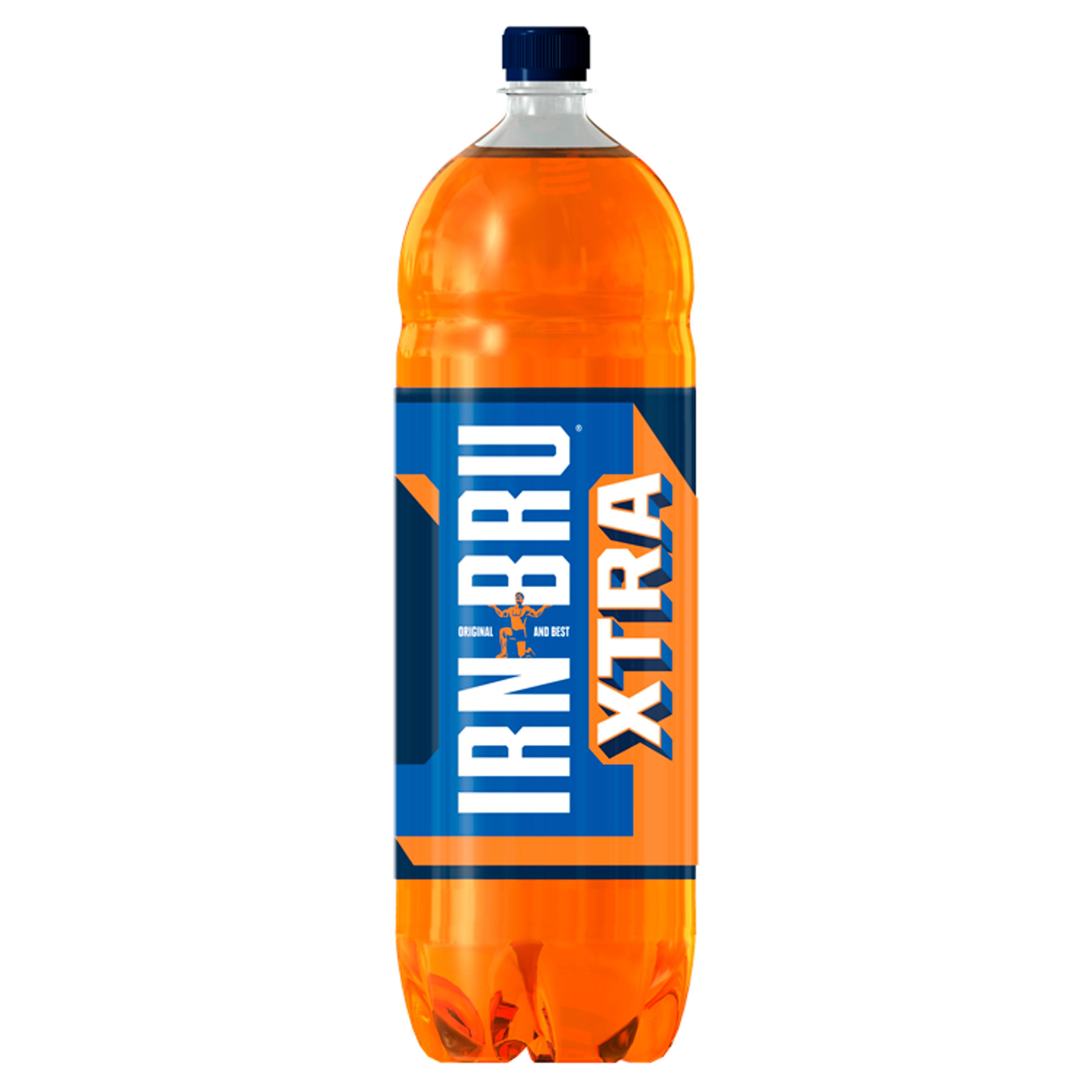 IRNBRU Xtra 2 Litre Bottle Orange and Fruit Flavoured Iceland Foods
