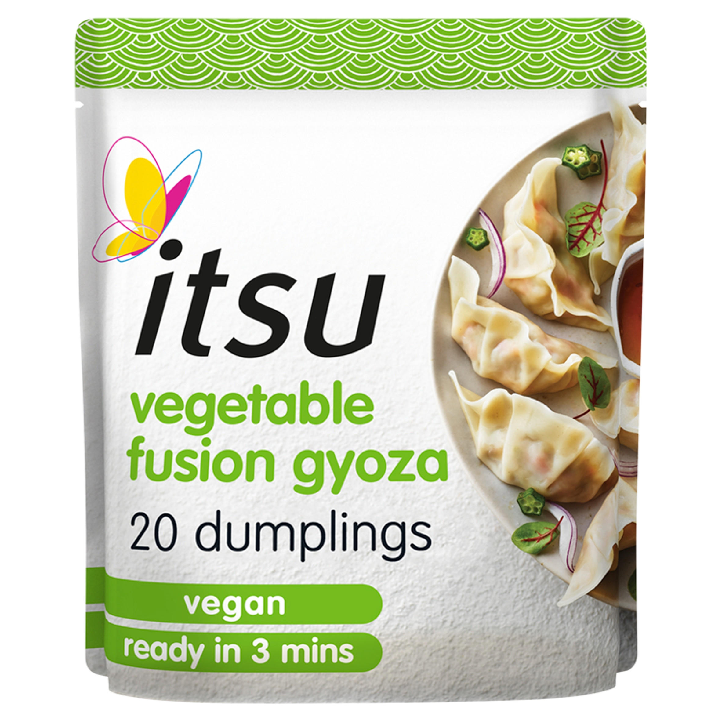 itsu 20 Vegetable Fusion Gyoza Dinner Dumplings 270g Party Food