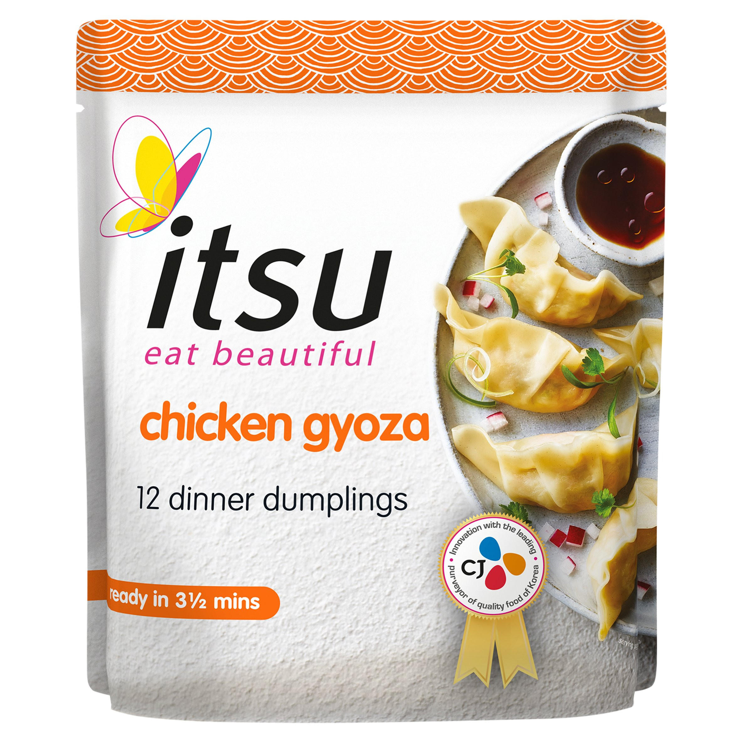 itsu Chicken Gyoza 12 Dinner Dumplings 240g Party Food & Platters