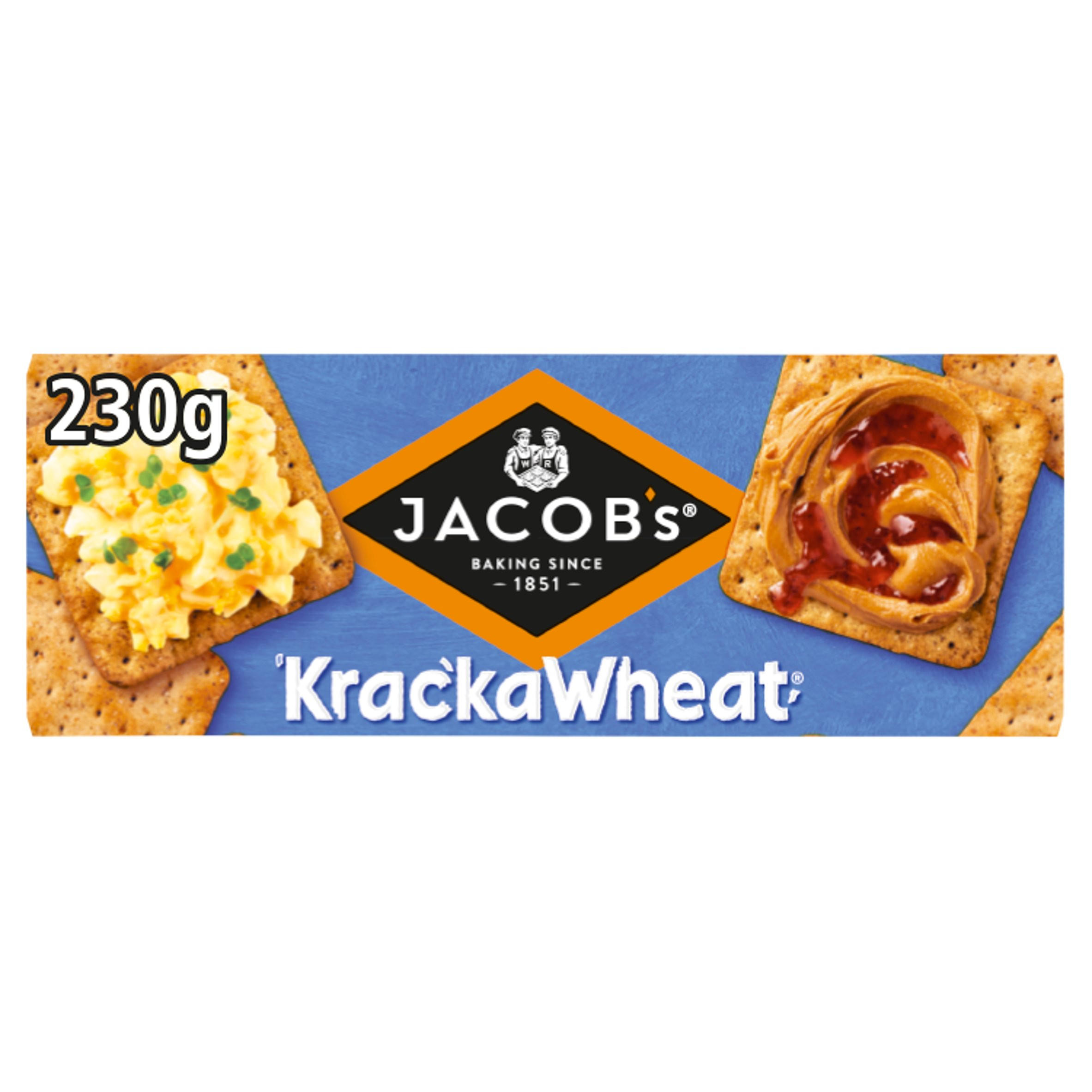 Jacob's Krackawheat 230g Crackers & Savoury Biscuits Iceland Foods