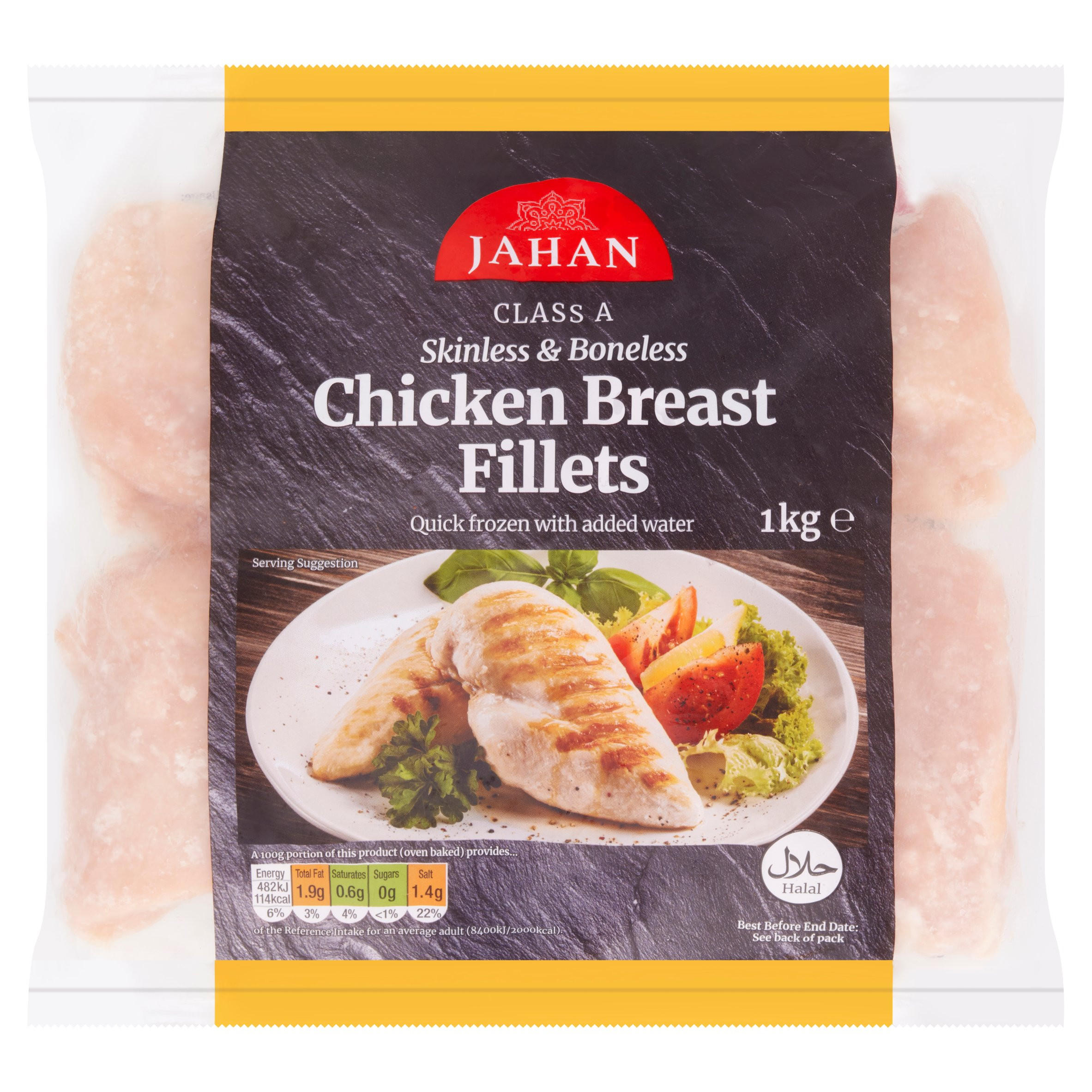 Iceland Class A Fresh Chicken Breast Fillets Skinless & Boneless