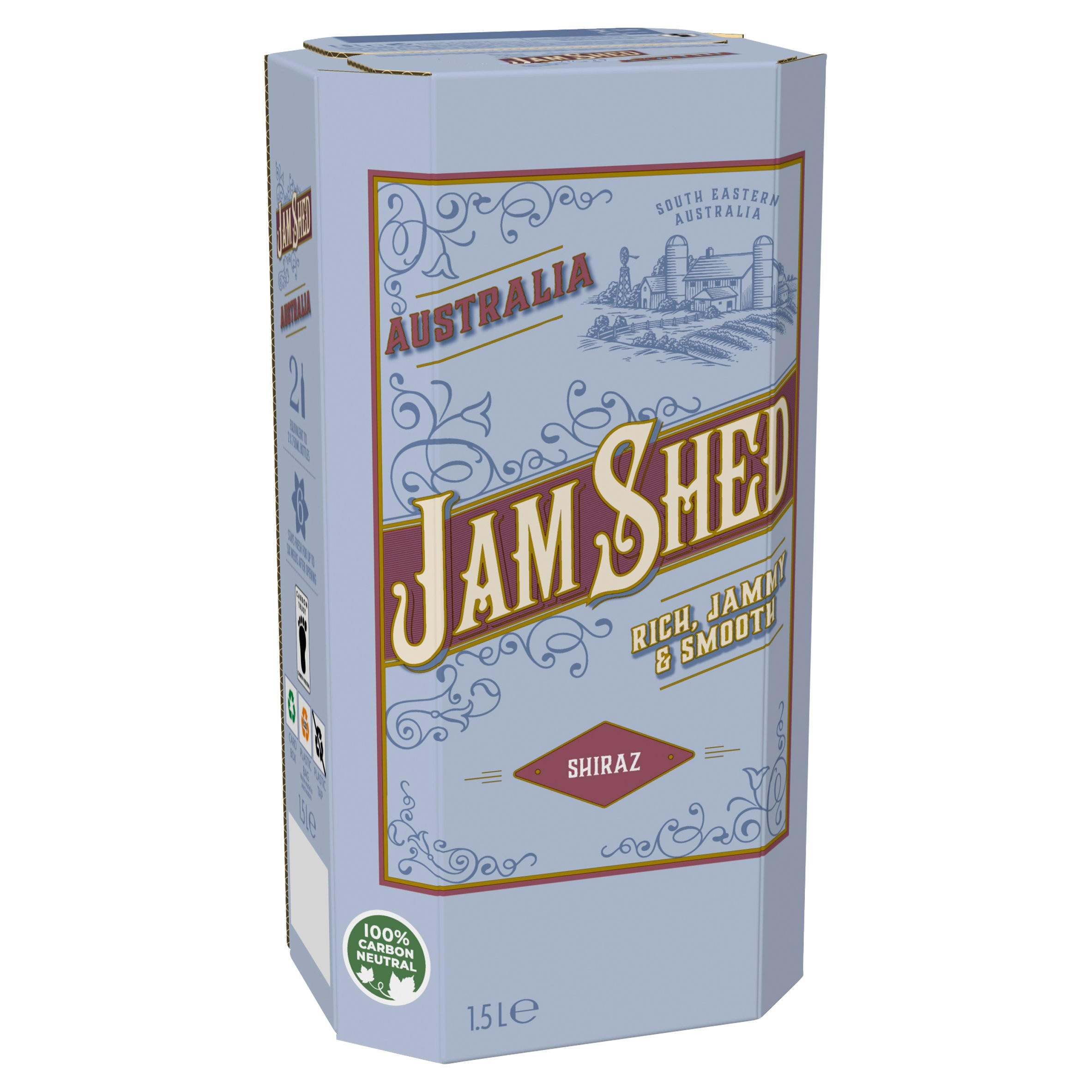 Jam Shed Shiraz 1.5L | Red Wine | Iceland Foods