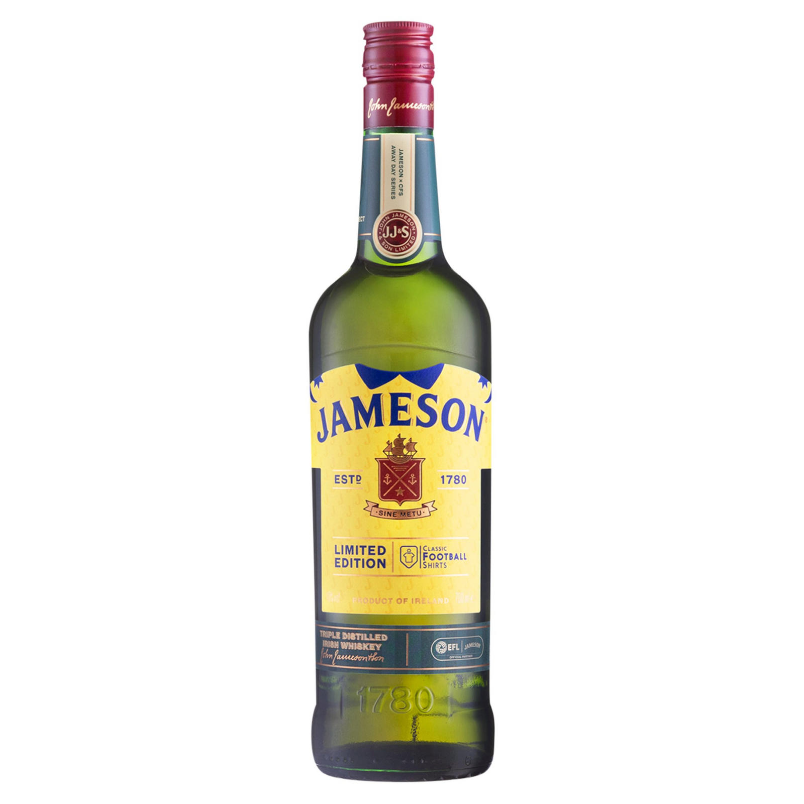 Jameson Triple Distilled Irish Whiskey 70cl, Whisky