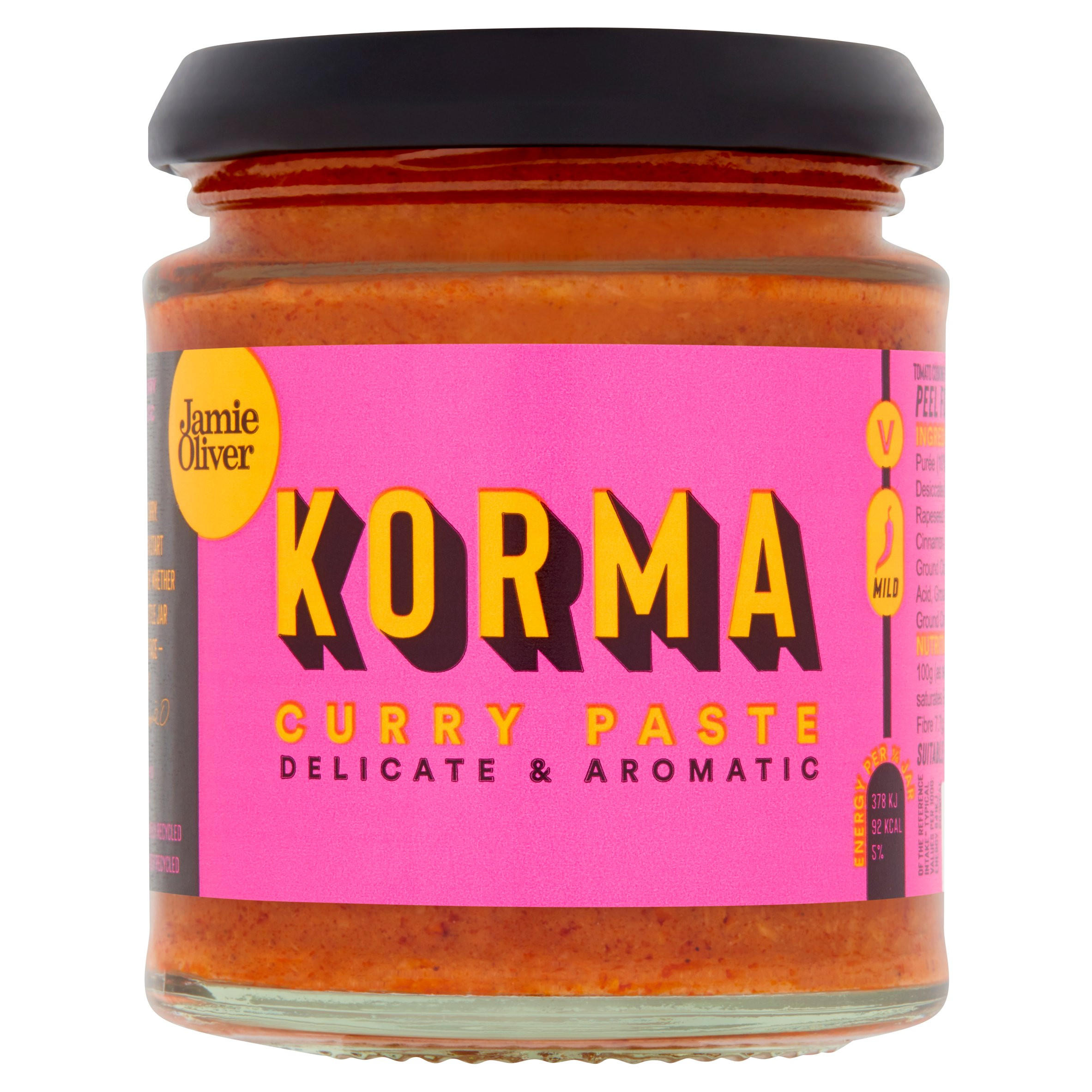 Jamie Oliver Korma Curry Paste 180g, folic acid free