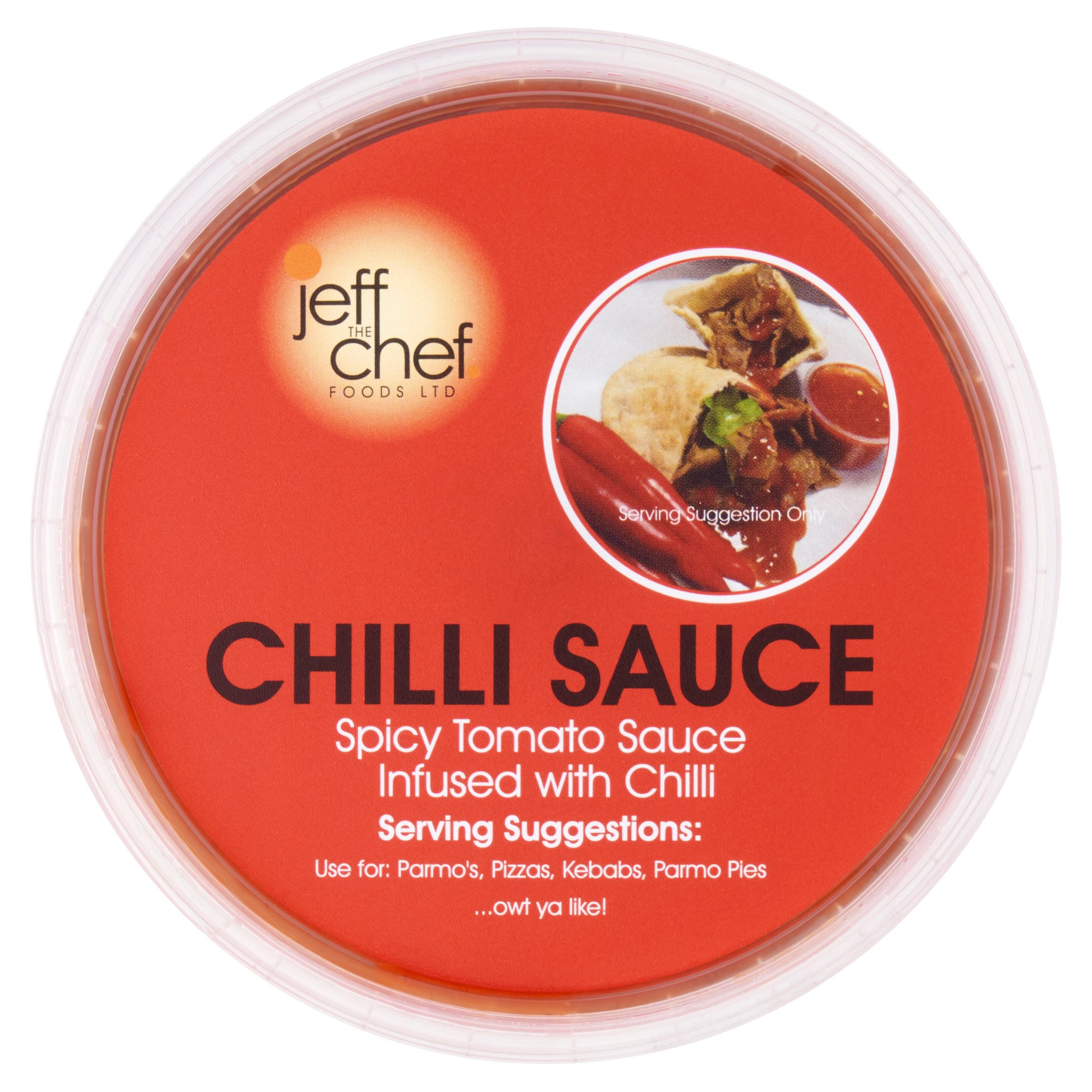 Jeff the Chef Foods Ltd Chilli Sauce 150g BBQ, Chilli & Marinades