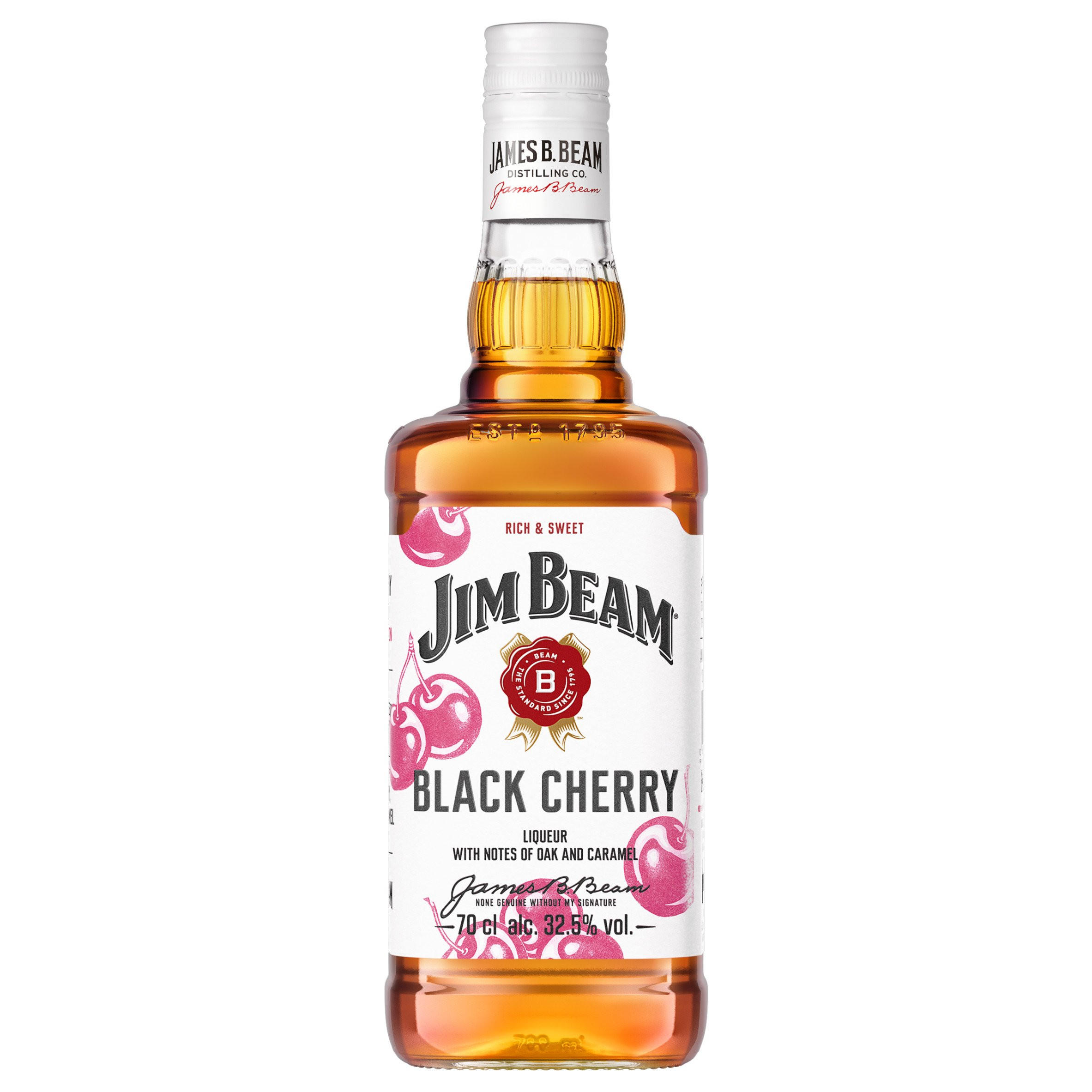 Jim Beam Black Cherry Kentucky Bourbon Whiskey 70cl | Whisky | Iceland ...