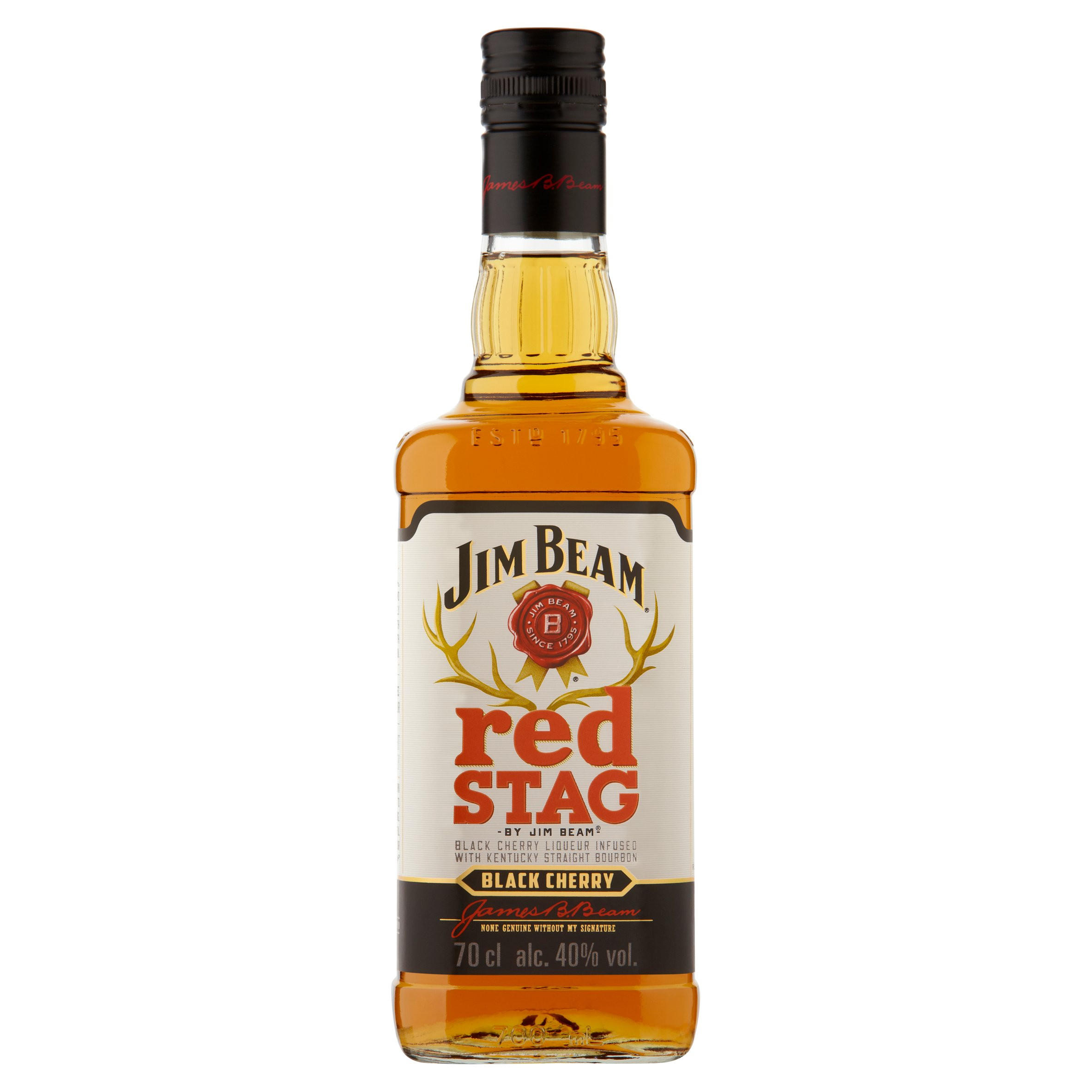 Jim Beam Red Stag Black Cherry Bourbon Whiskey 700ml Spirits & PreMixed Iceland Foods