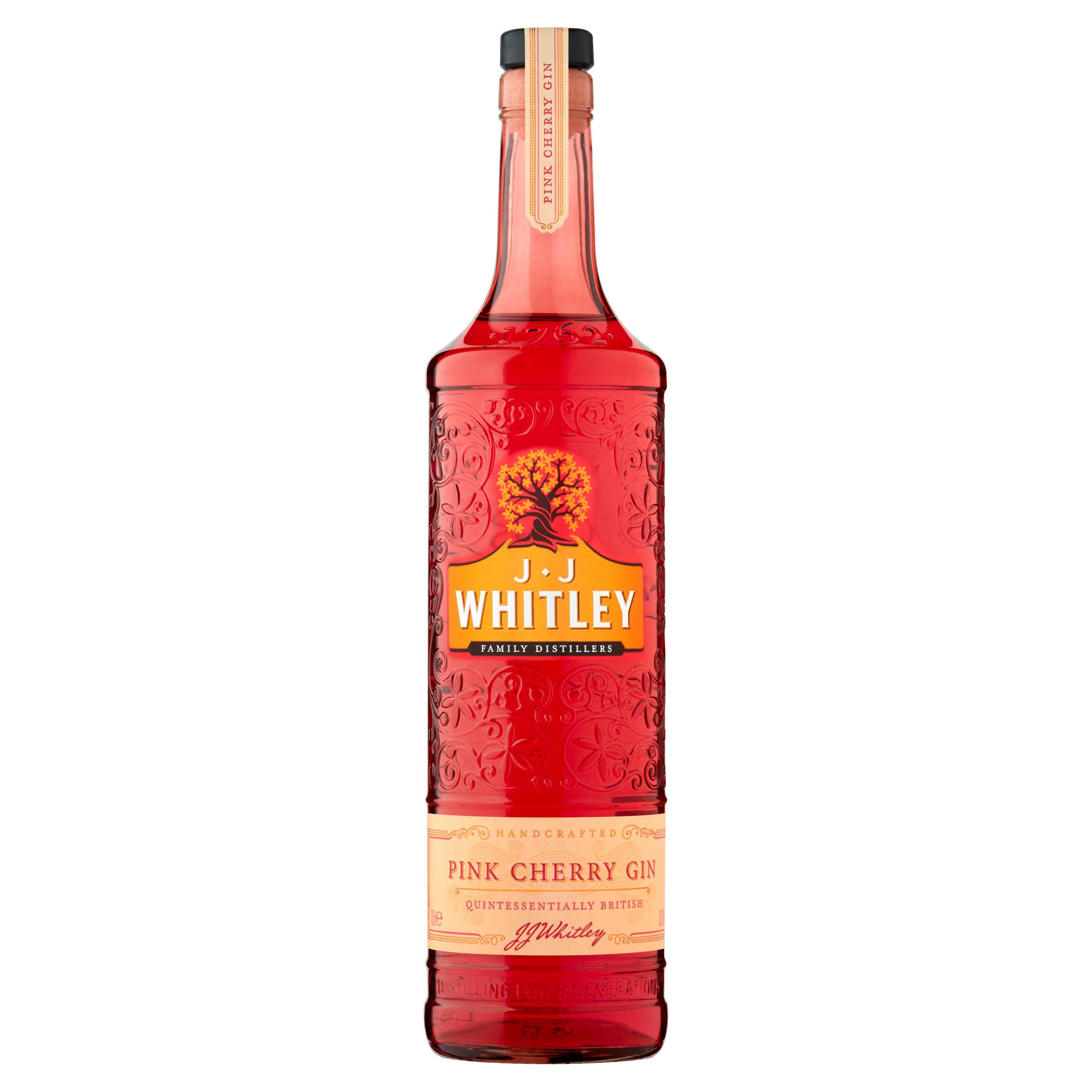 Jj Whitley Handcrafted Pink Cherry Gin 70cl Spirits And Pre Mixed Iceland Foods