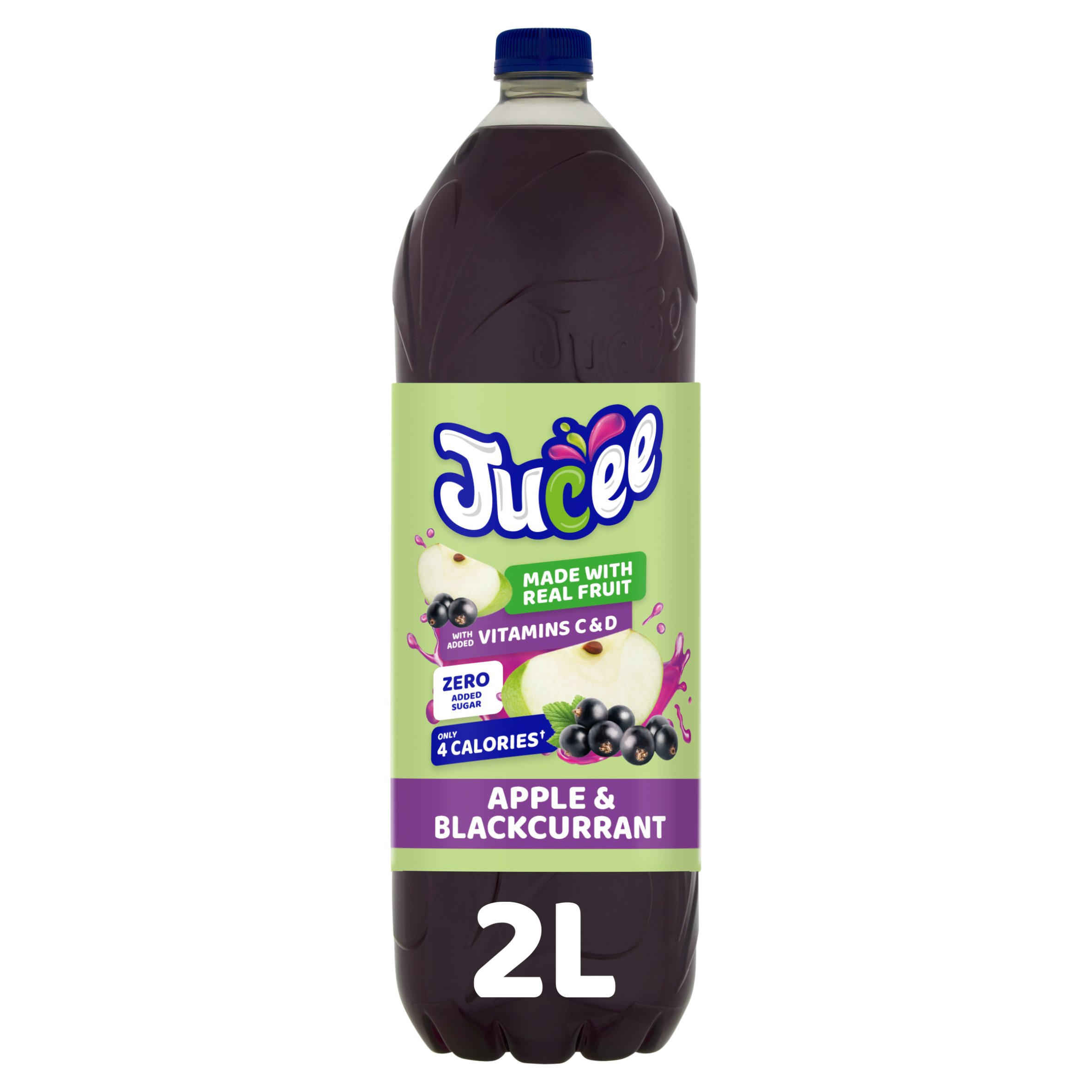 Jucee Apple & Blackcurrant 2 Litre | Squash & Cordial | Iceland Foods