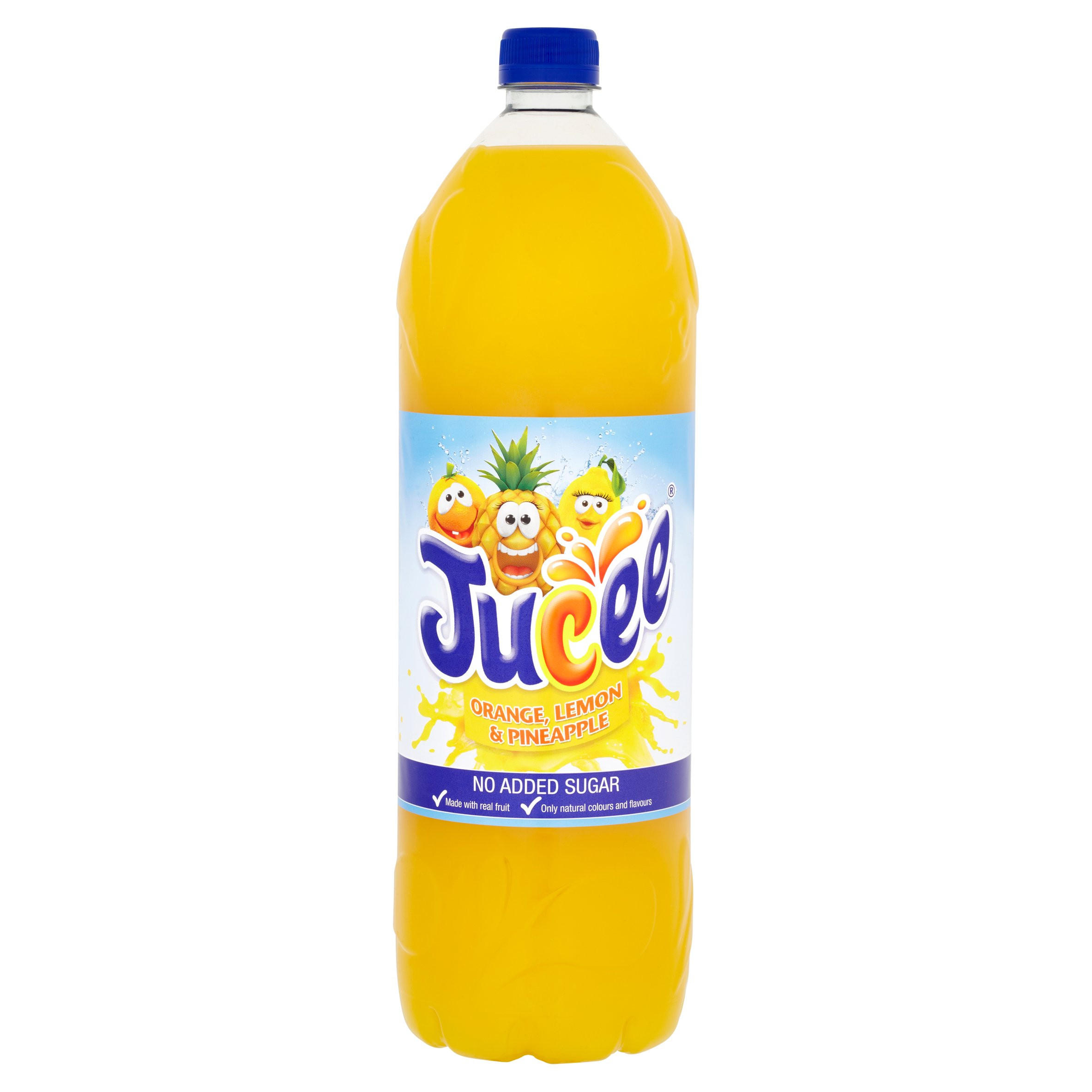 Jucee Orange, Lemon & Pineapple No Added Sugar 2 Litre | Squash ...