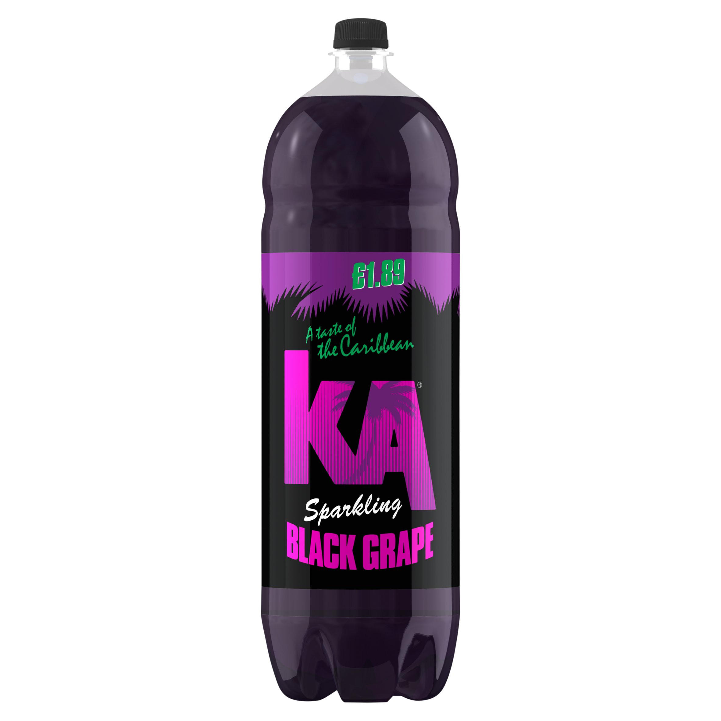 Jammin Sparkling Black Grape Drink 2 Litres