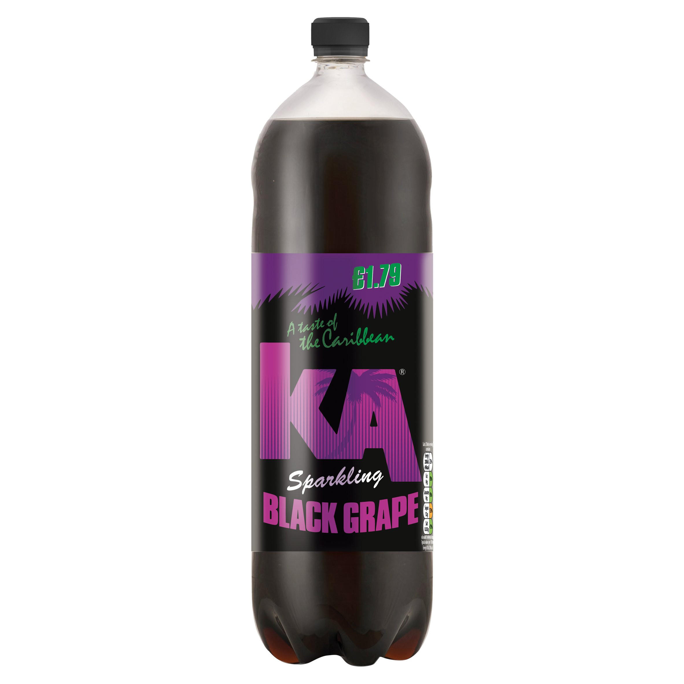 KA Sparkling Black Grape 2L Bottle, PMP £1.79 | Bottled Drinks ...