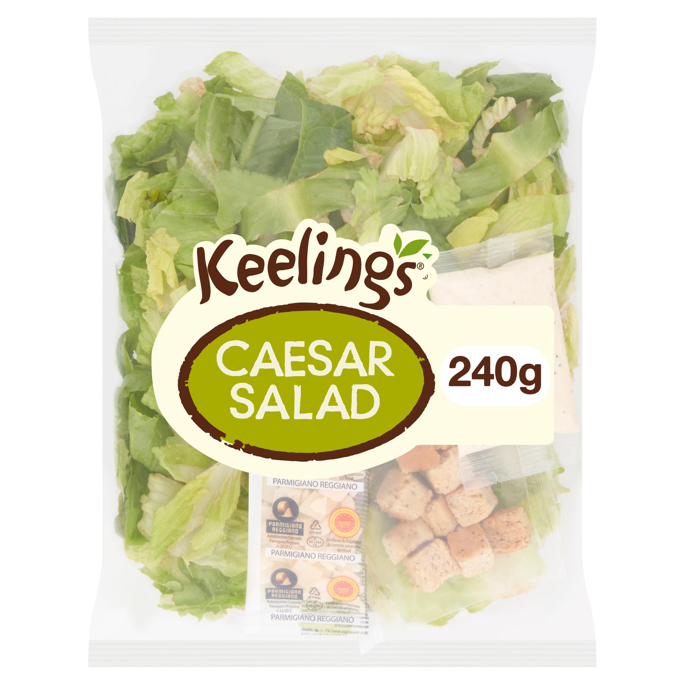 Keelings Caesar Salad 240g | Salads | Iceland Foods