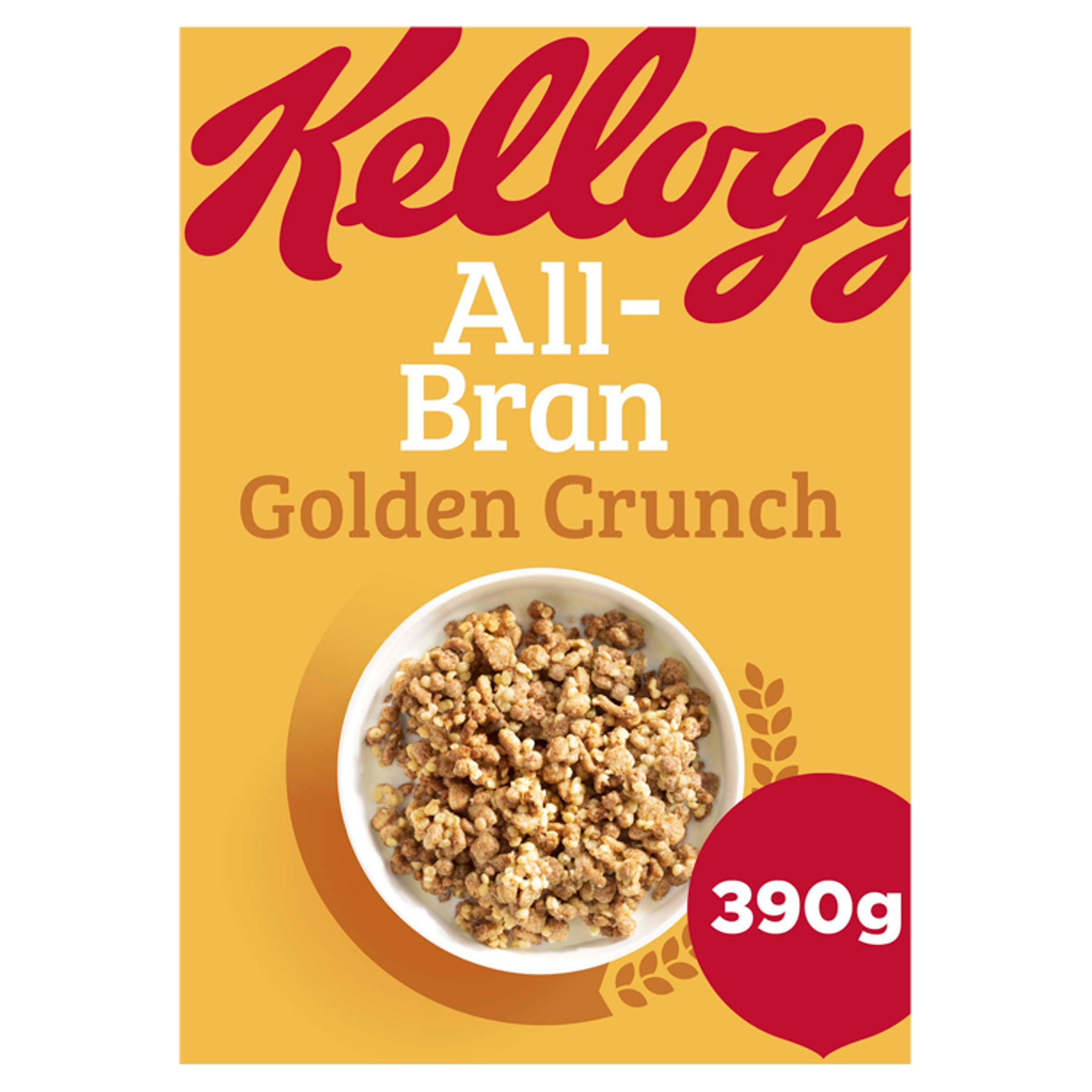 Kellogg's All-Bran Golden Crunch Breakfast Cereal 390g | Everyday ...