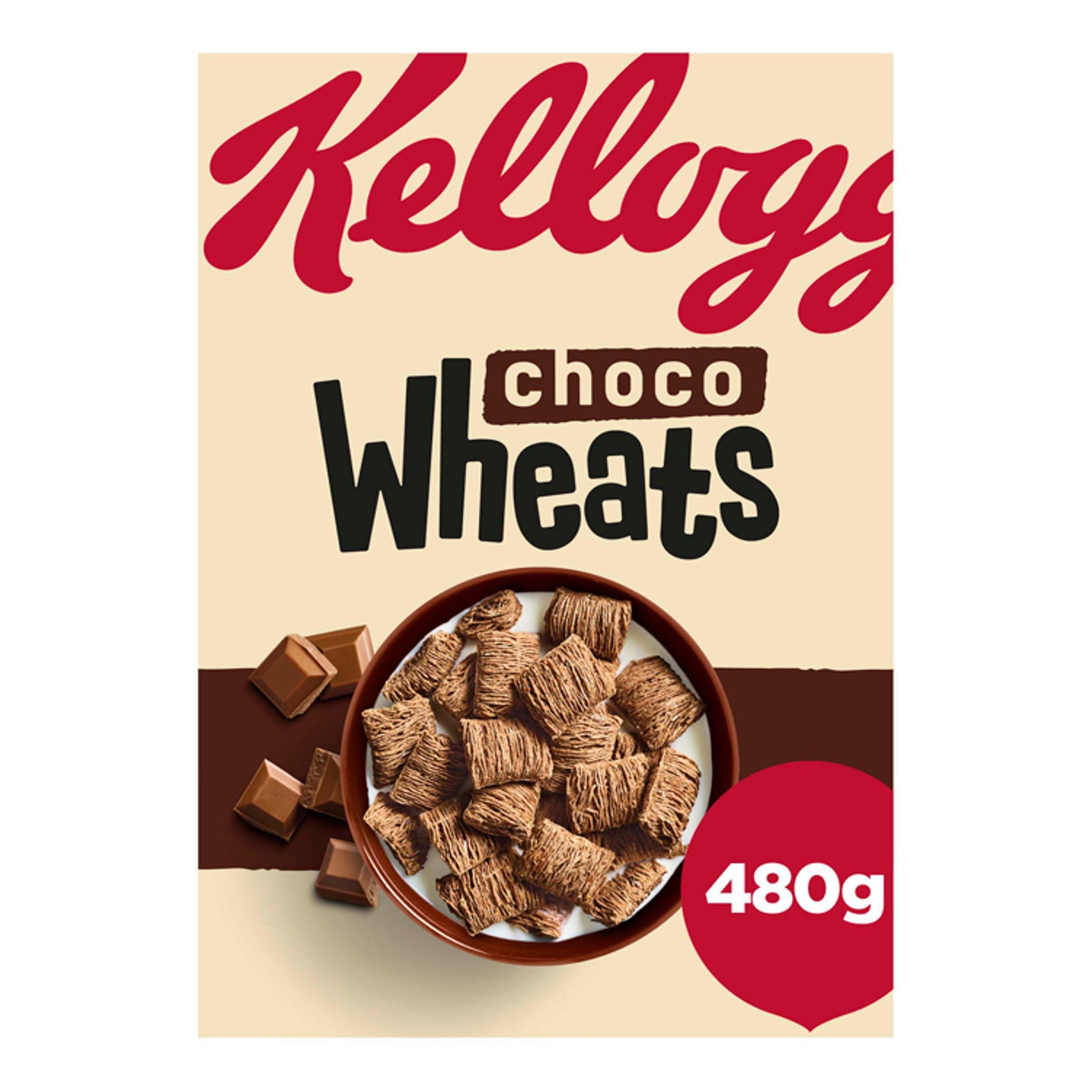 Kellogg's Choco Wheats Cereal 480g Everyday & Family Cereal Iceland