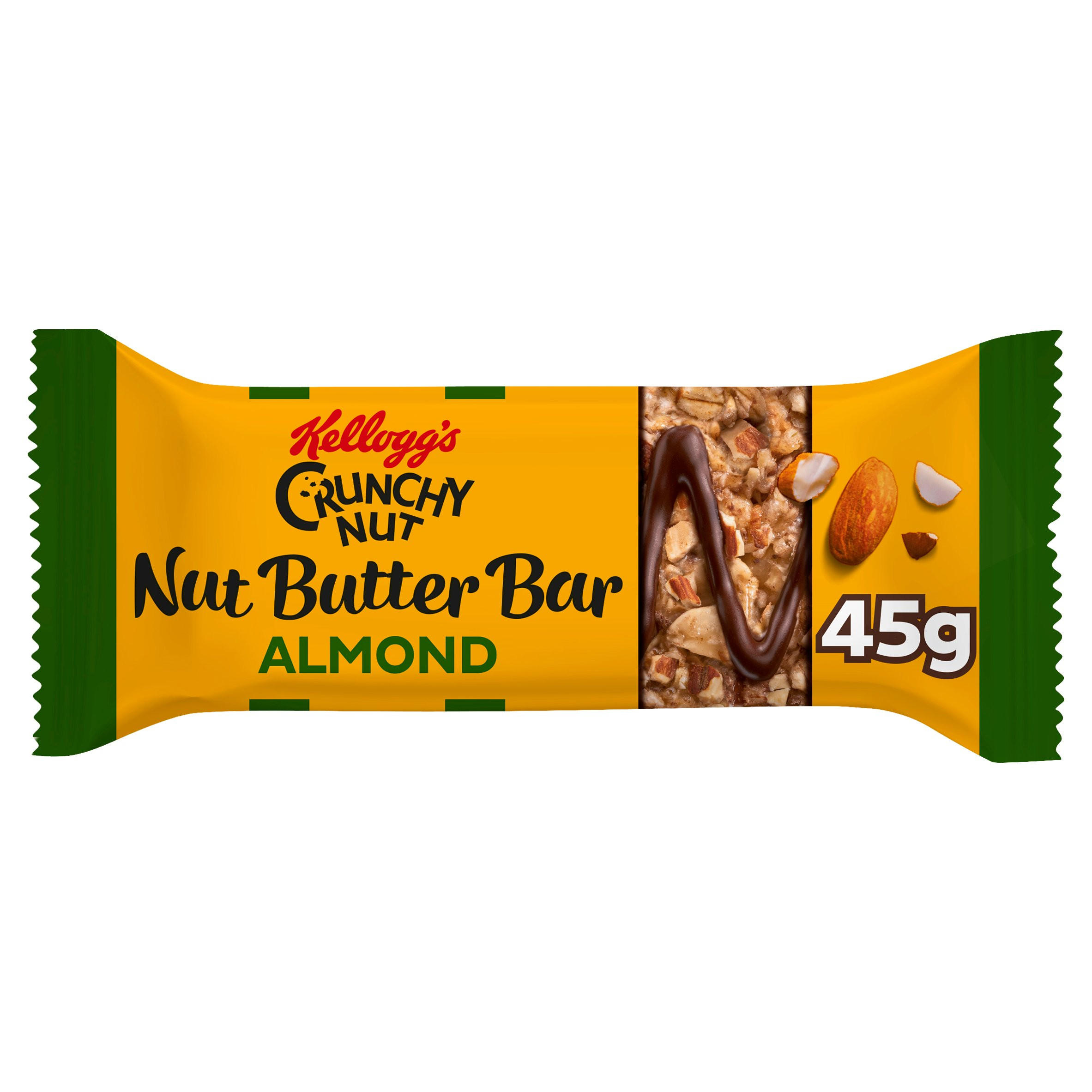 Kellogg's Crunchy Nut Almond Nut Butter Bar 45g Everyday & Family