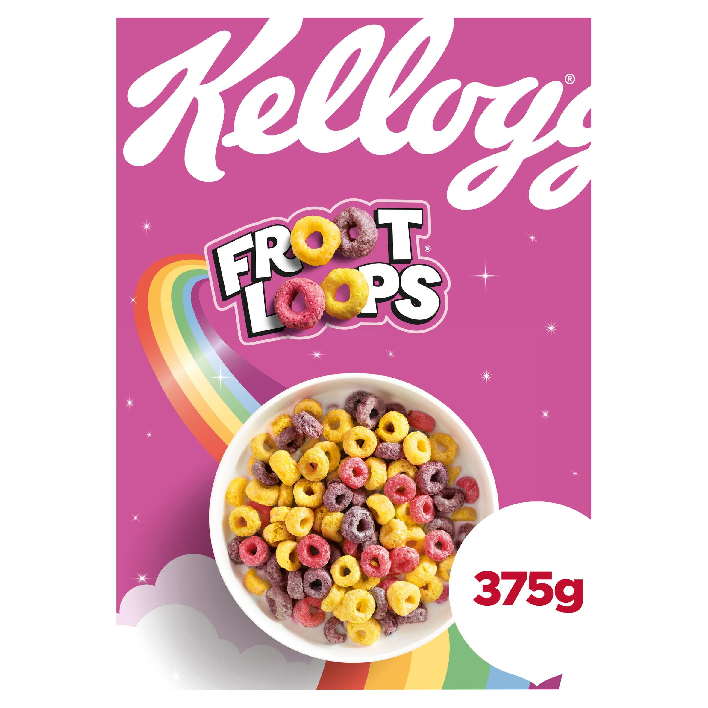 Kellogg's Froot Loops 375g, Kids Cereal