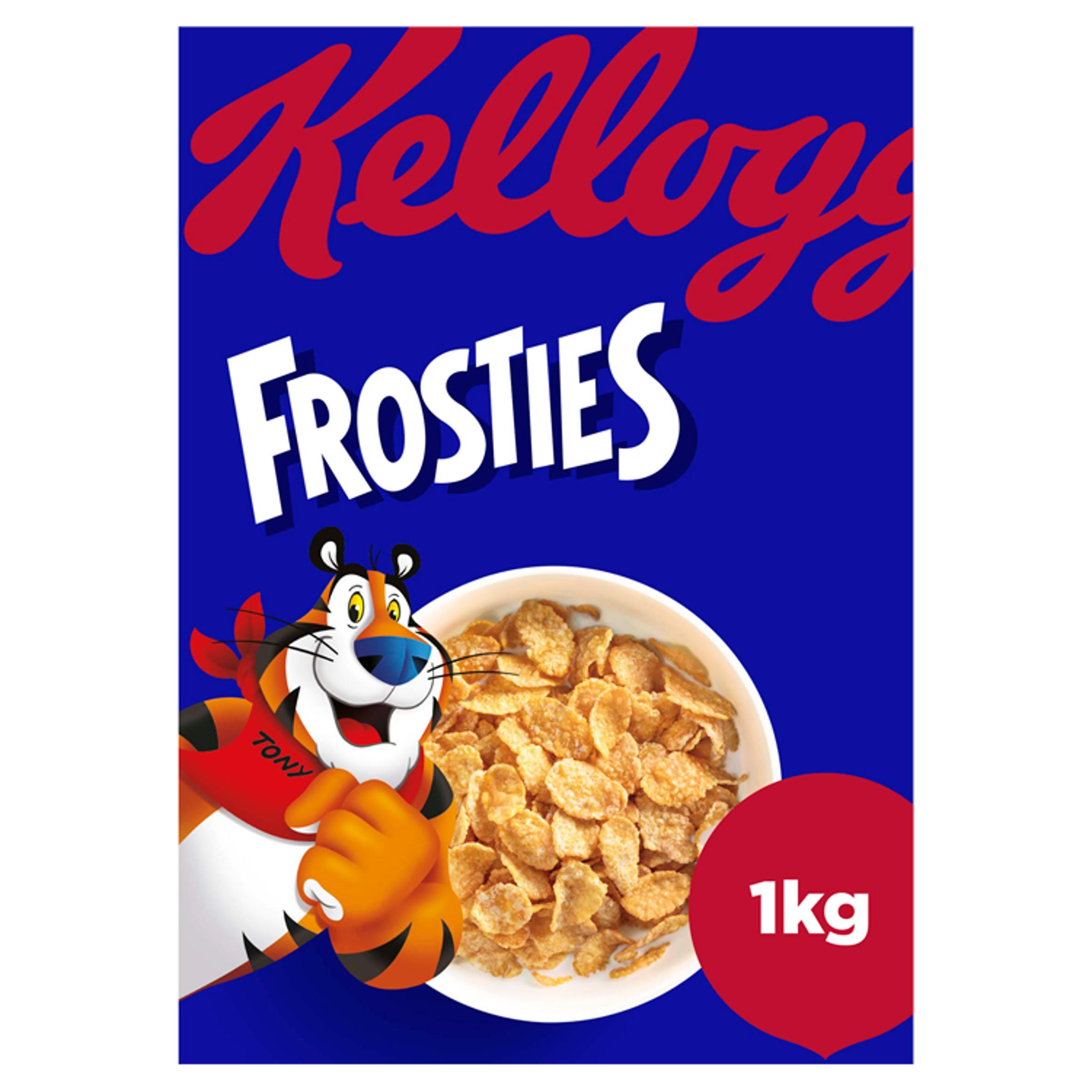 Kellogg's Frosties Breakfast Cereal 1kg Everyday & Family Cereal