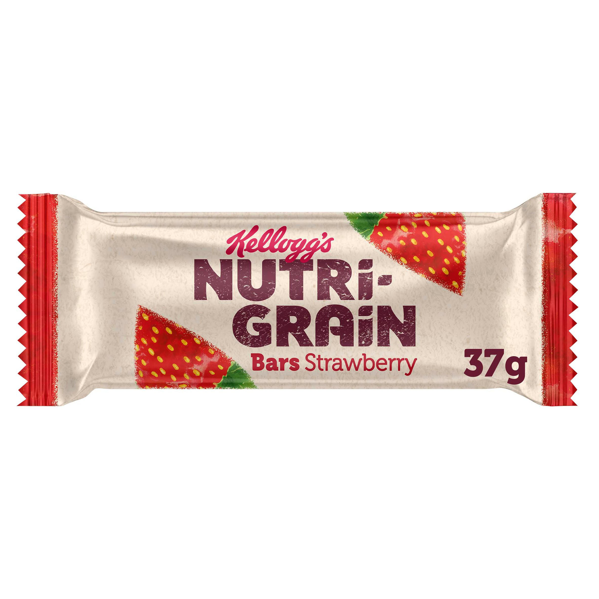 Kellogg's NutriGrain Bars Strawberry 37g Cereal Bars Iceland Foods