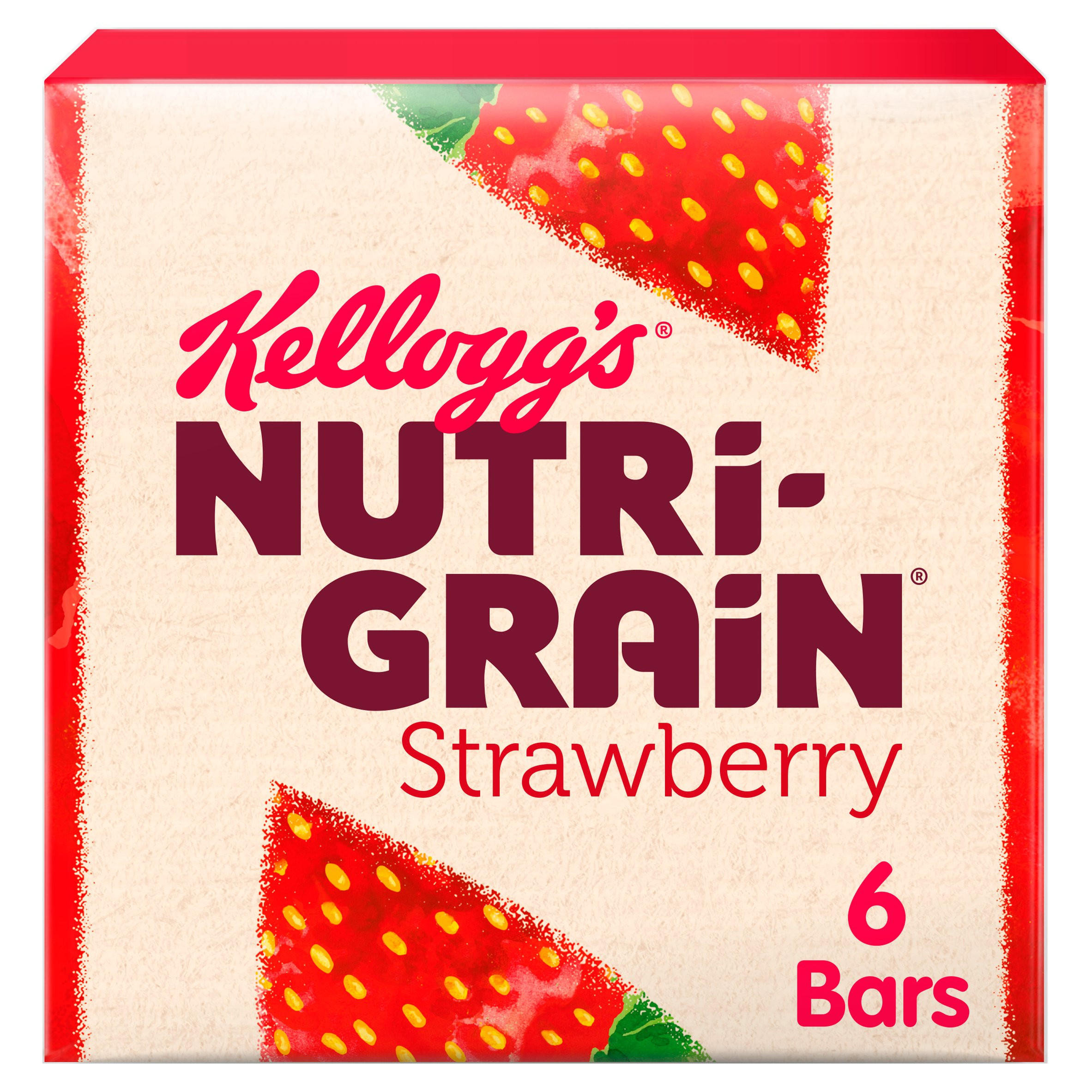 kellogg's strawberry nutri grain bars nutrition