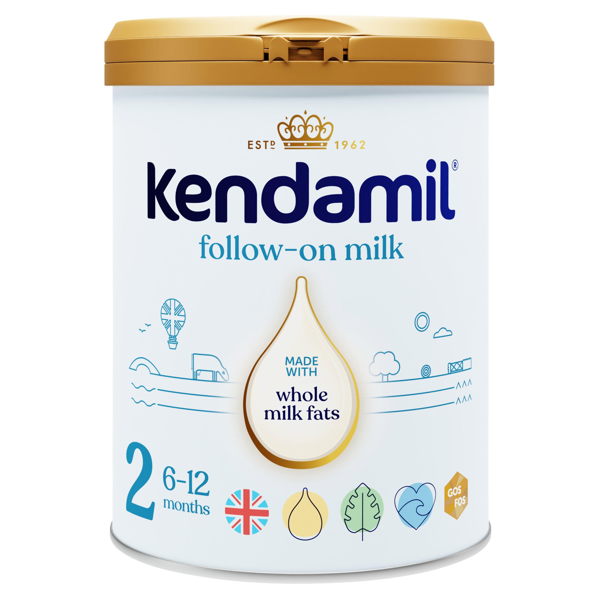 Kendamil Goat Follow-On Milk Stage 2 6-12 Months 800g