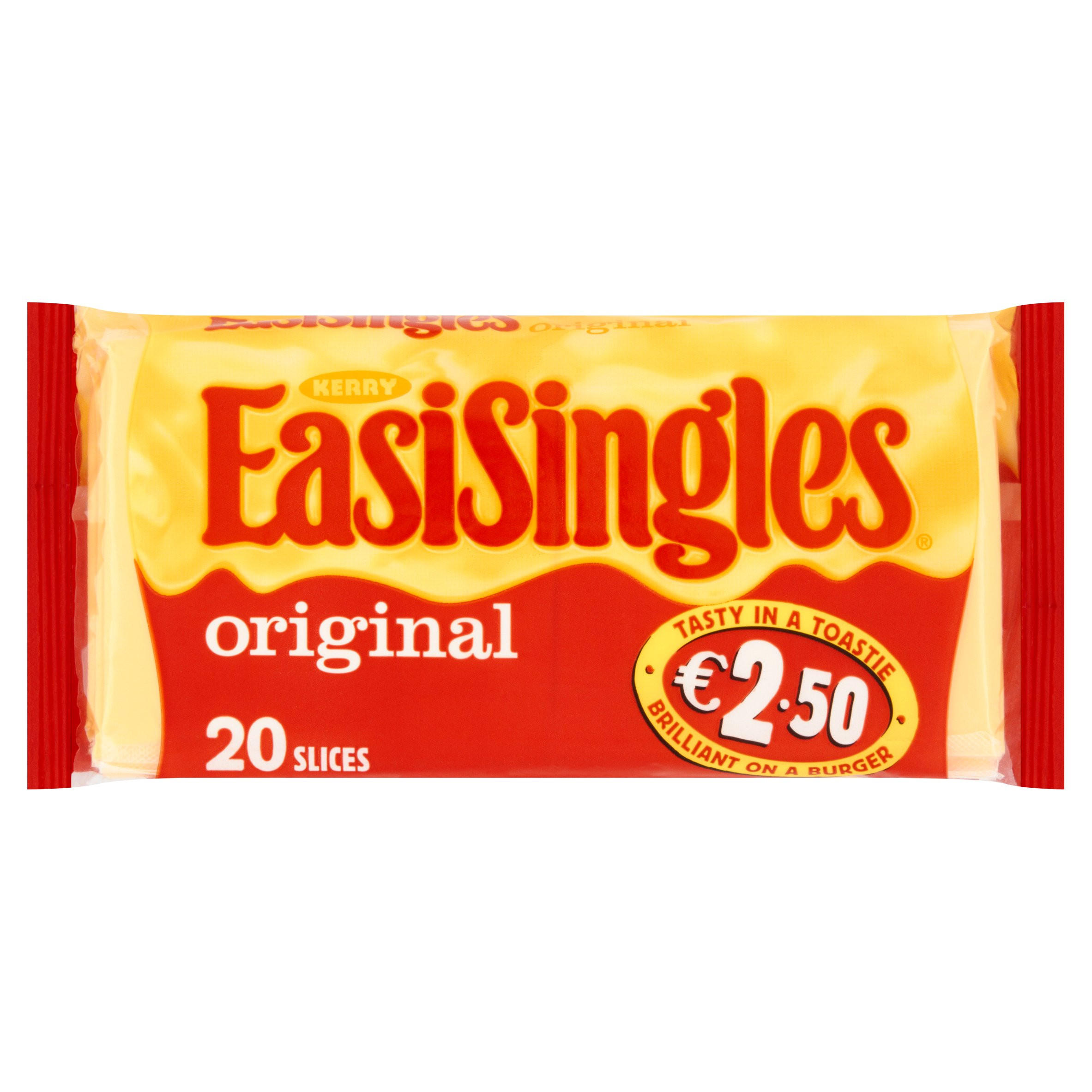 Kerry EasiSingles Original 20 Slices 400g Grated & Sliced Cheese