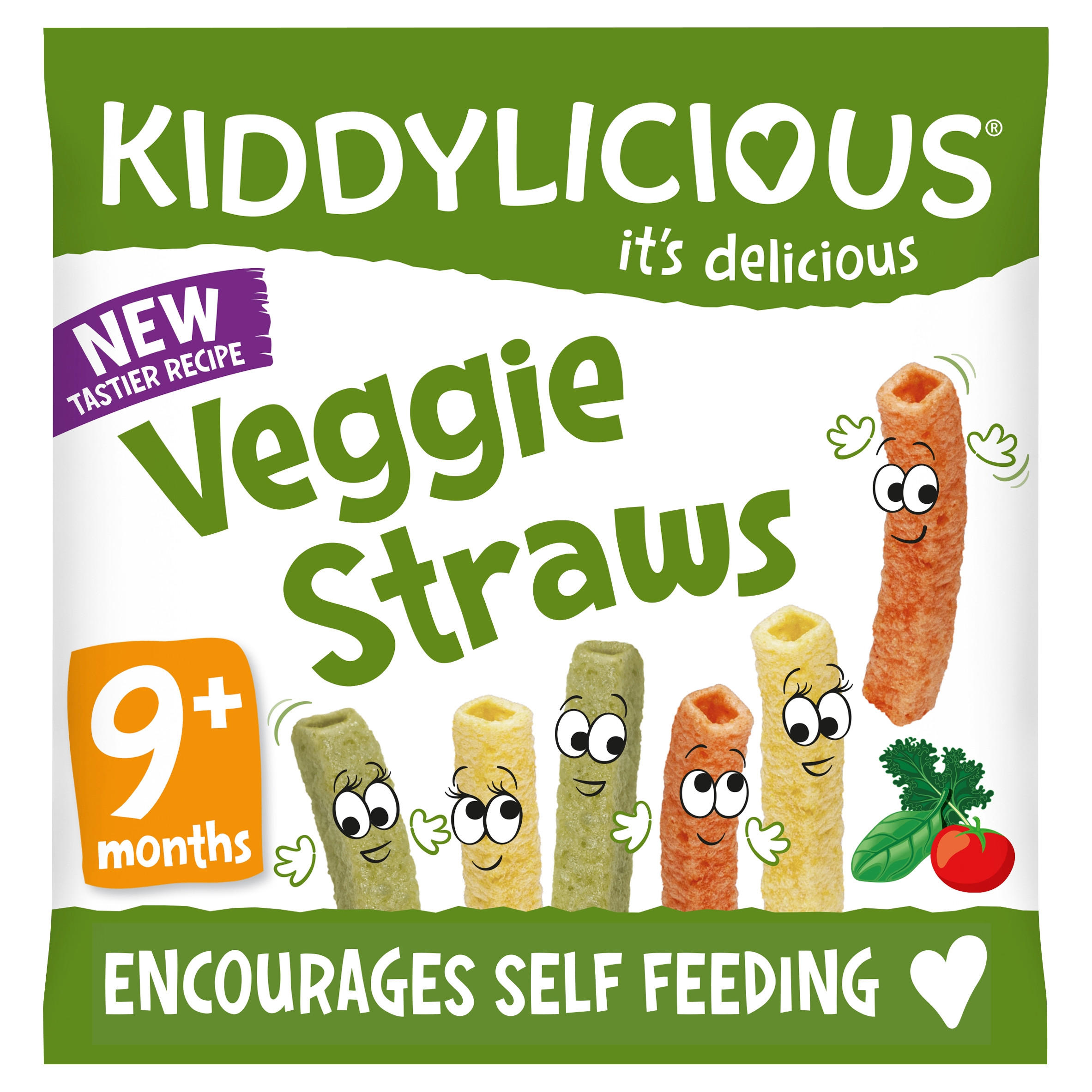 Kiddylicious Veggie Straws 12g Dried Fruit, Nuts & Snacks Iceland Foods