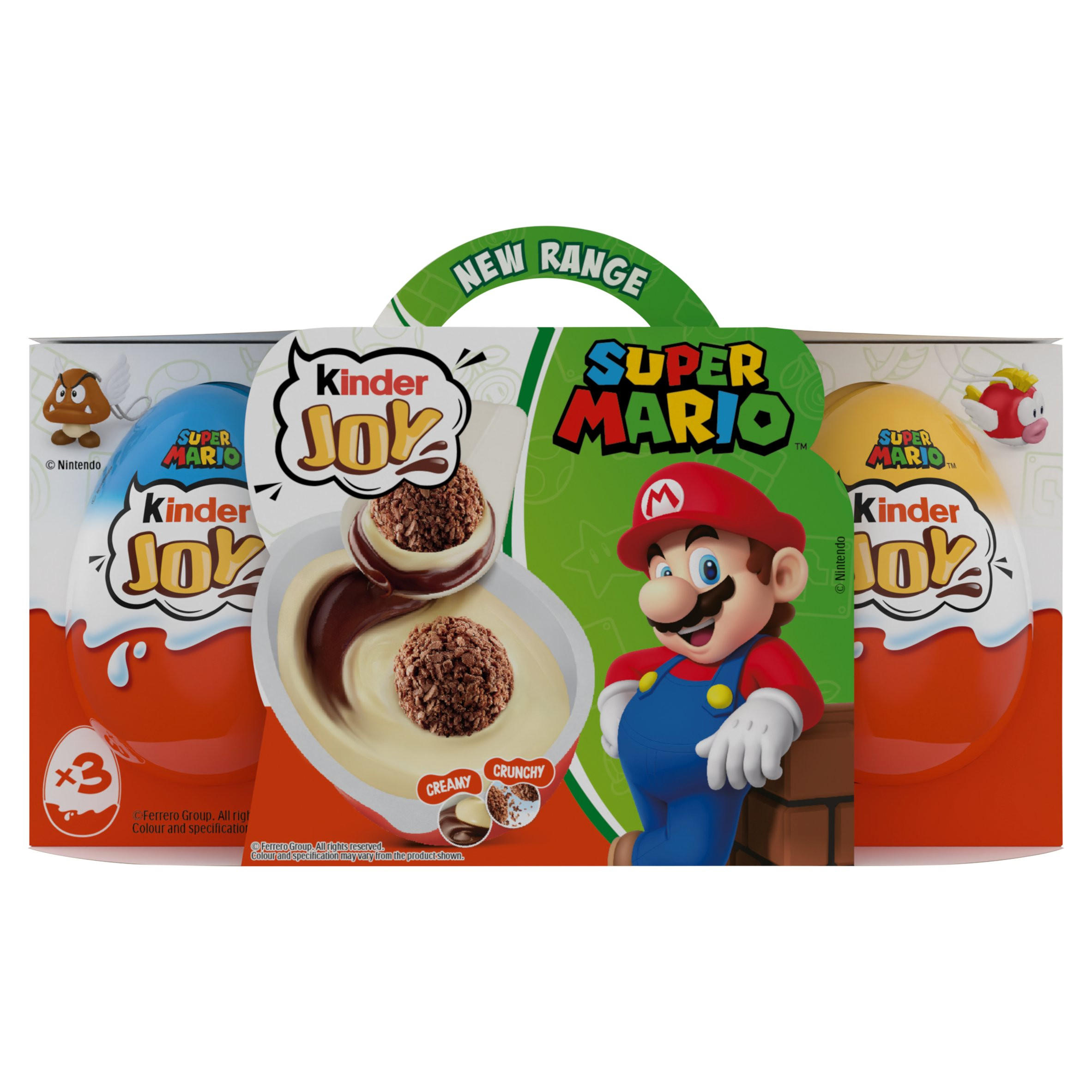 Kinder Joy Super Mario 3 x 20g