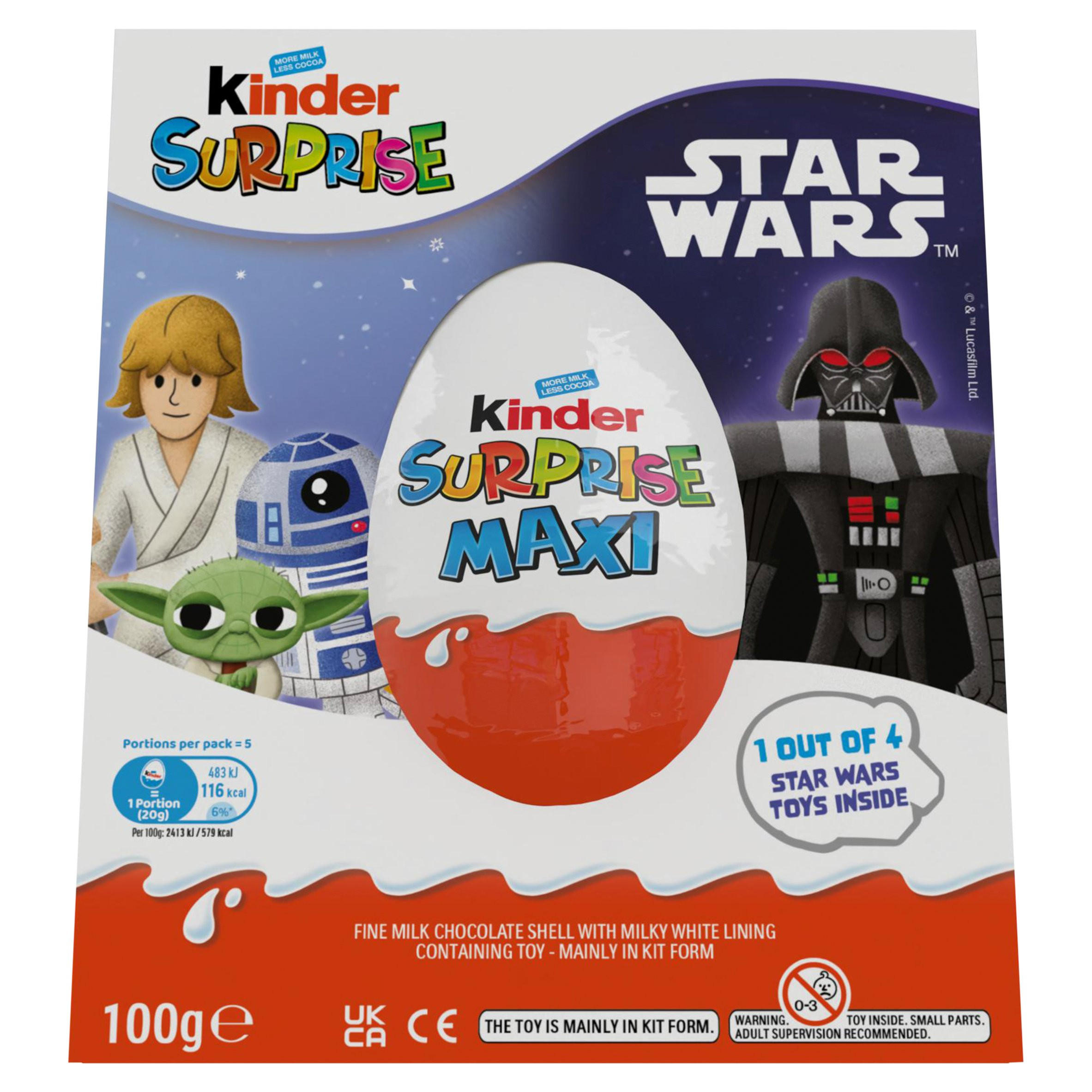 Kinder Surprise Large Milk Chocolate Easter Egg With Toy 100g