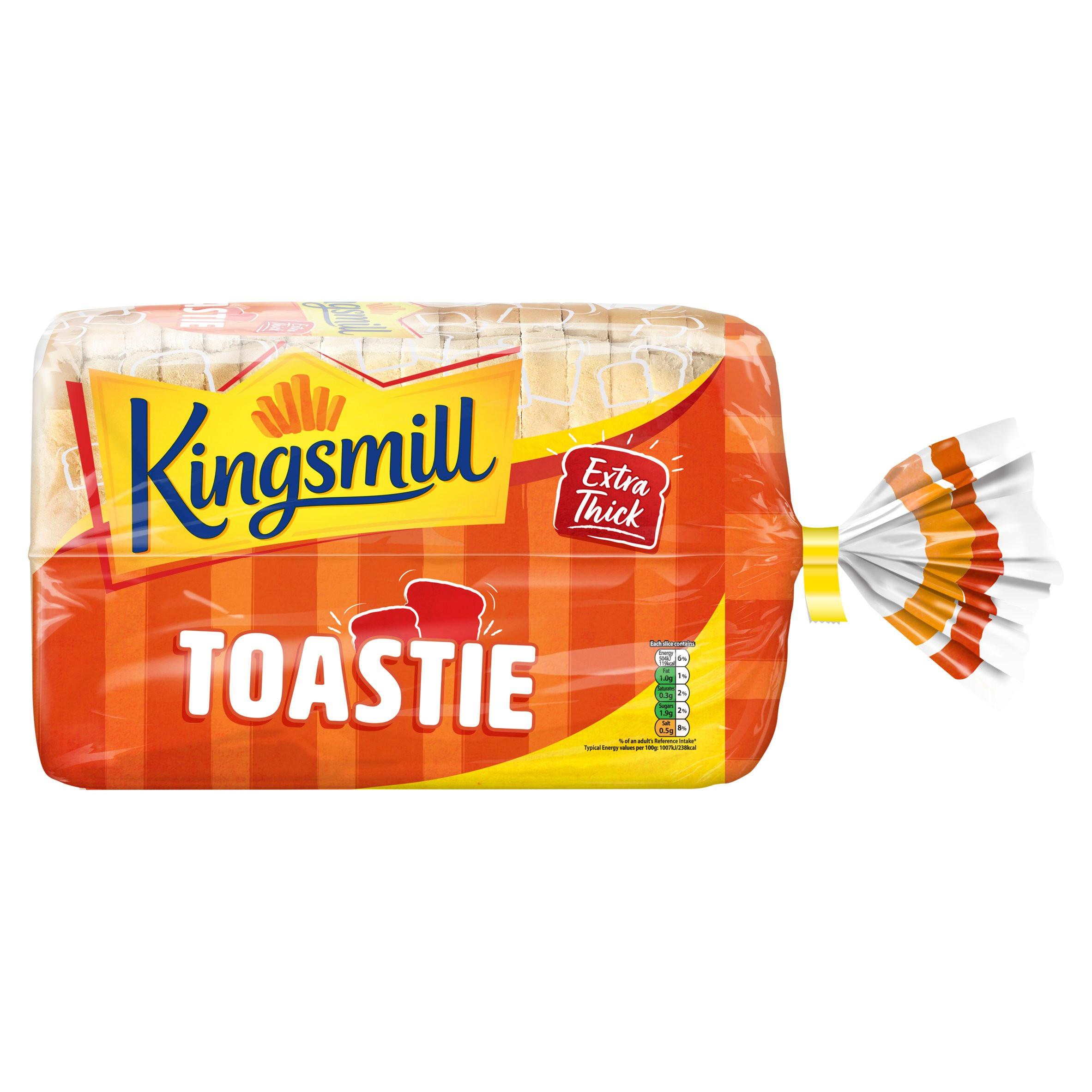 Kingsmill Extra Thick Toastie 800g White Bread Iceland Foods