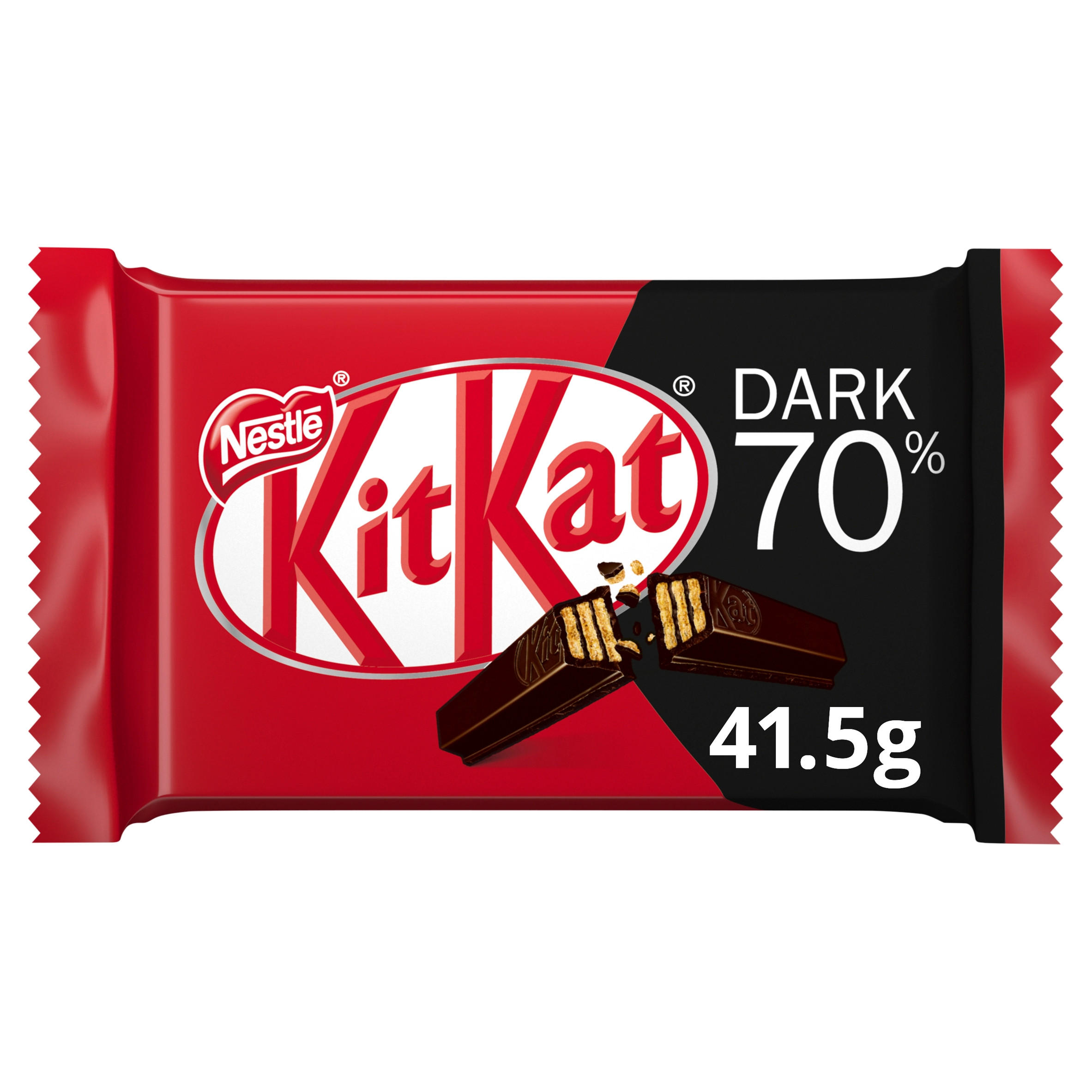 Kit Kat 4 Finger 70% Dark Chocolate Bar 41.5g
