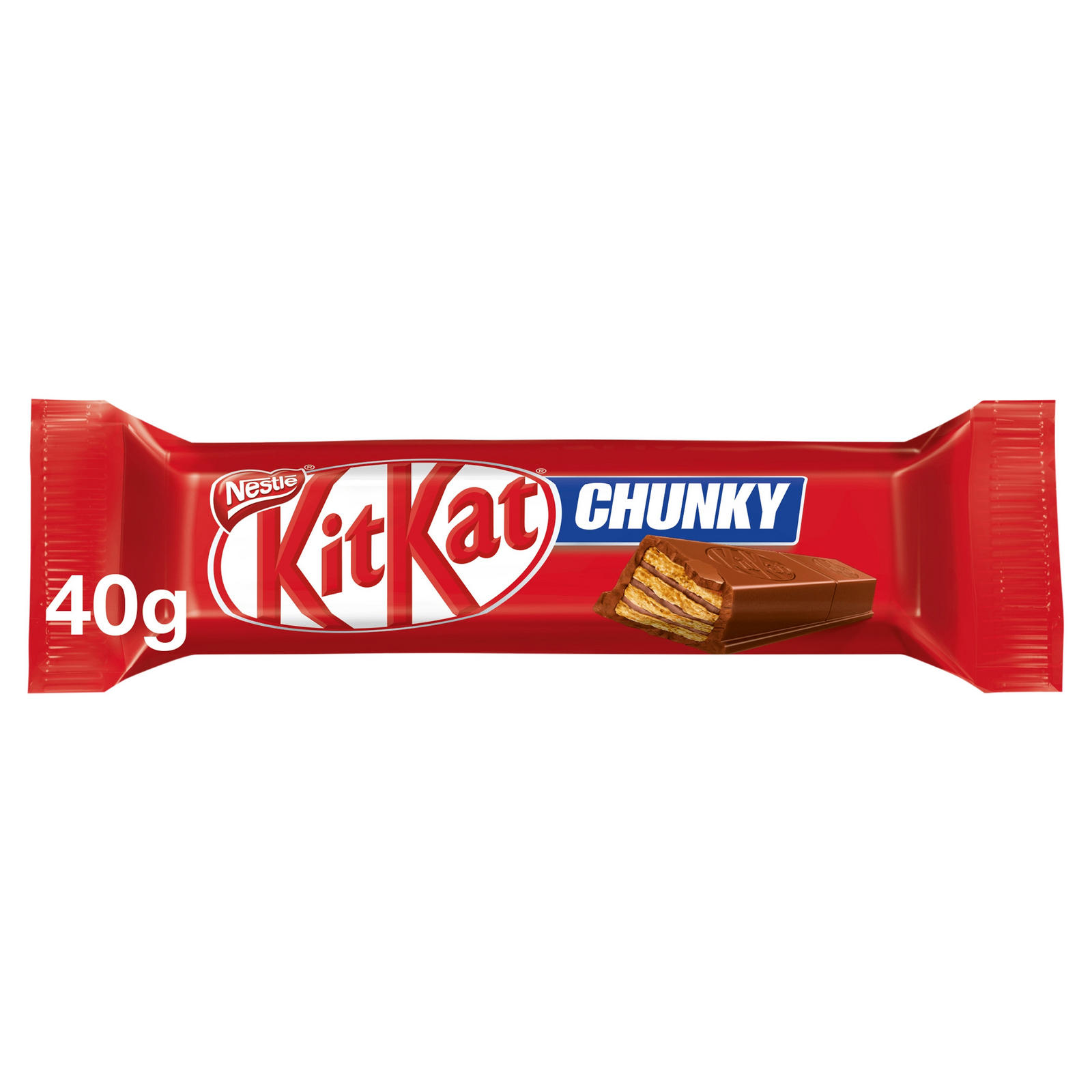 KitKat Chunky 40g | Single Chocolate Bars &amp; Bags | Iceland Foods