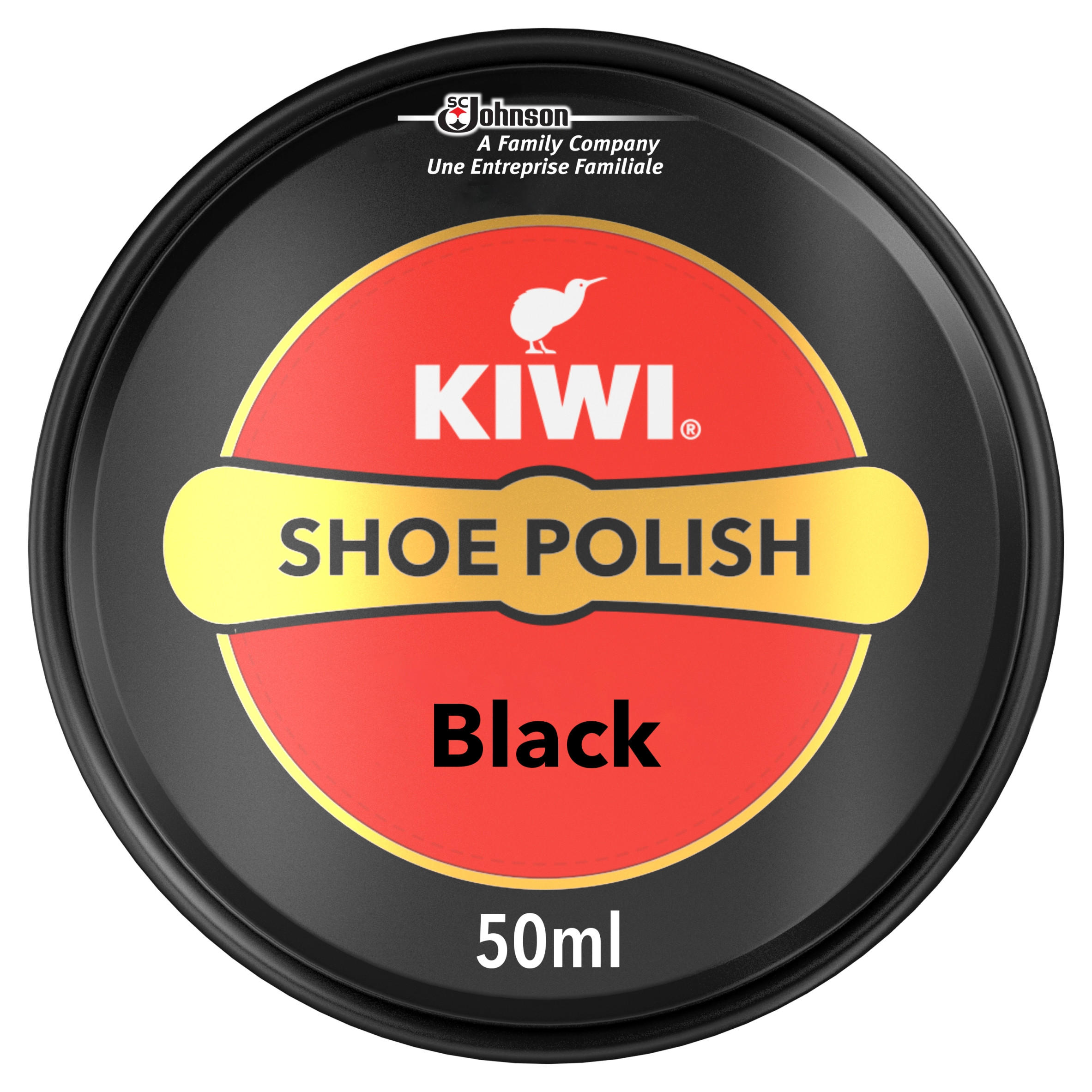 Kiwi Shoe Polish Tin Black 50ml | Home Accessories | Iceland Foods