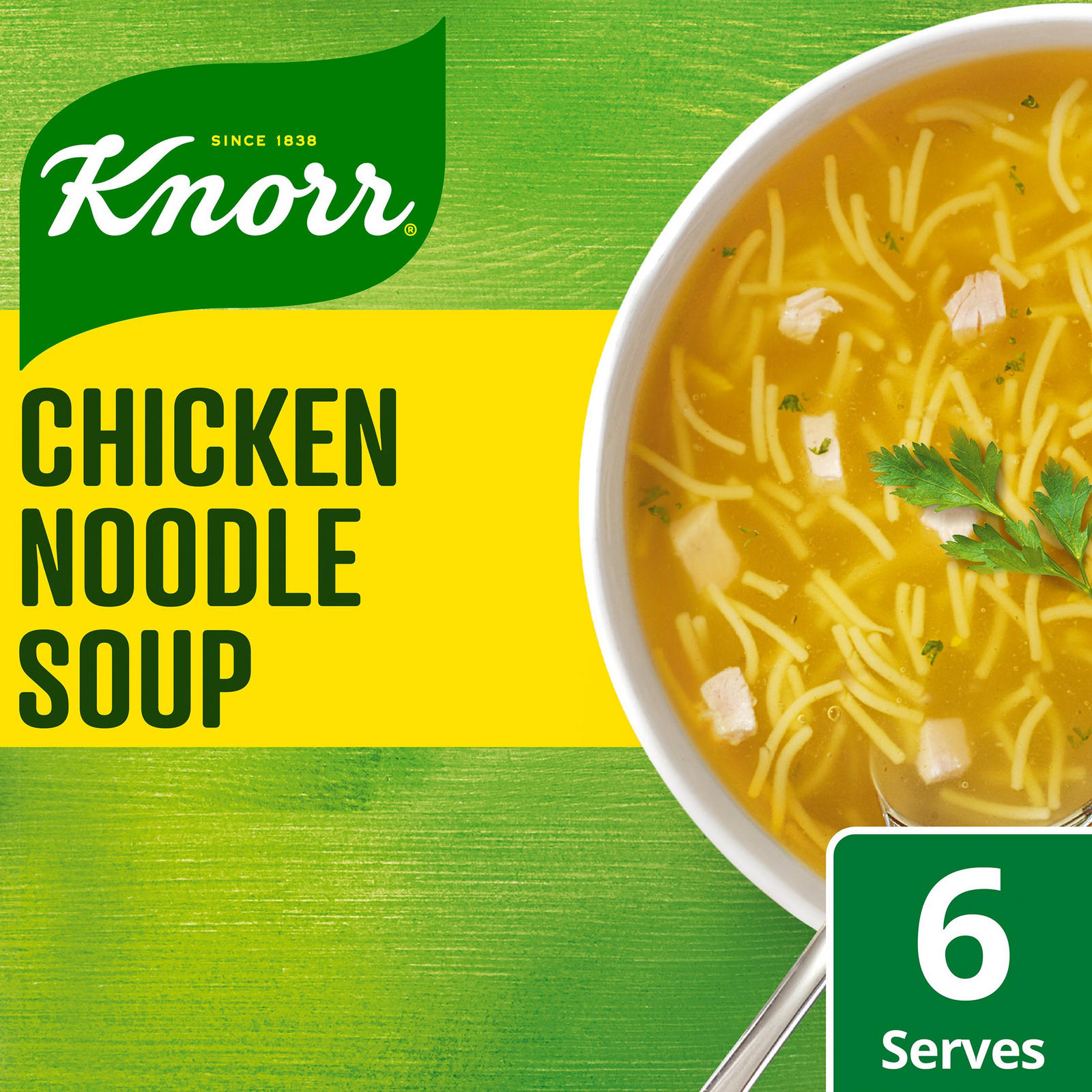 knorr chicken noodle soup family pack 2.5 pints/85g