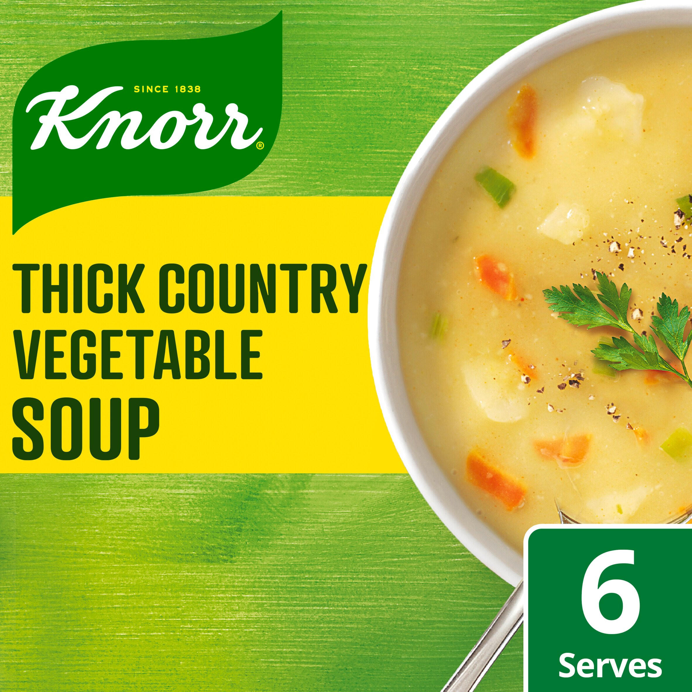 Knorr Dry Soup Mix Thick Country Vegetable 6 servings Family pack