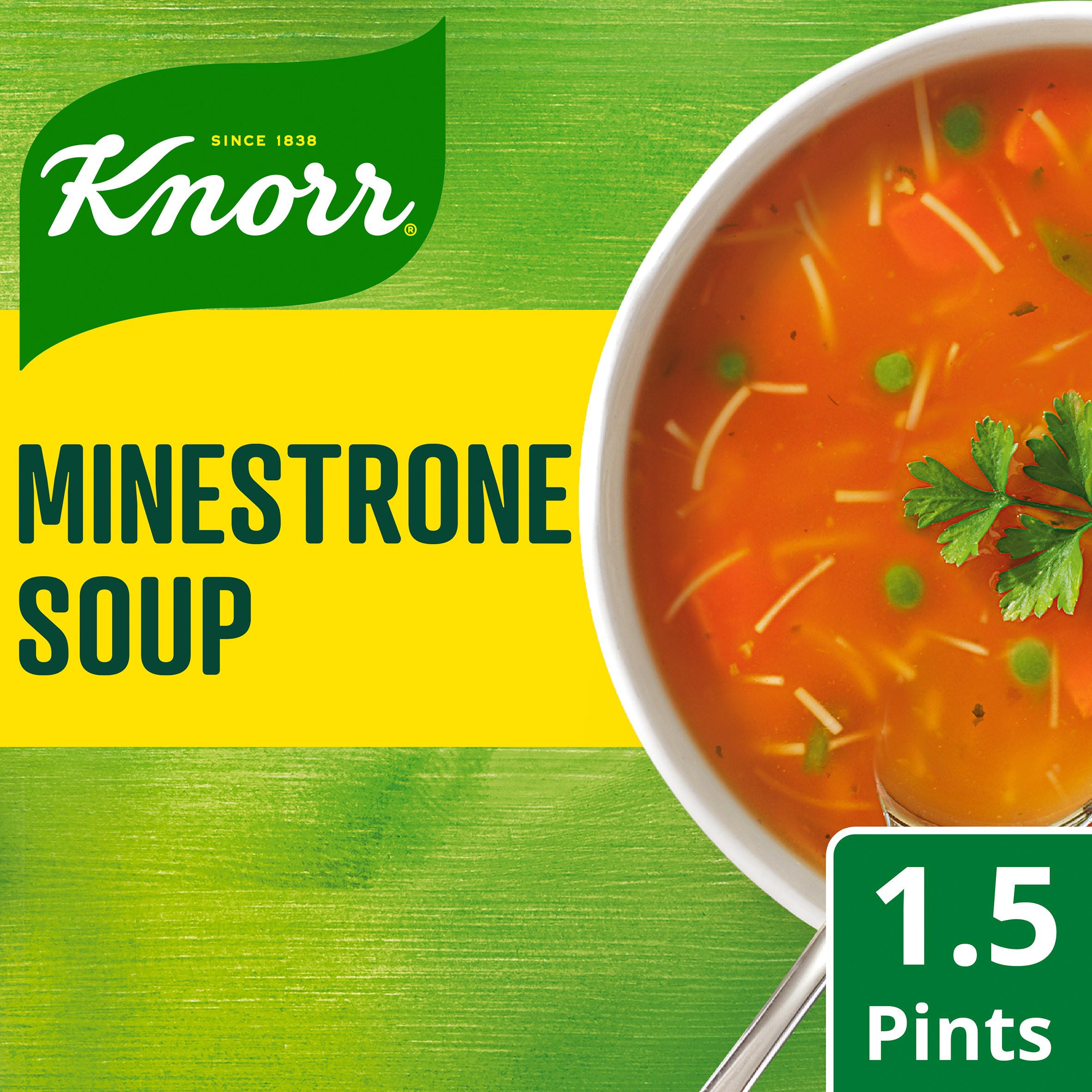 Knorr Minestrone Soup 1.5 Pints/59g Tinned Soup Iceland Foods