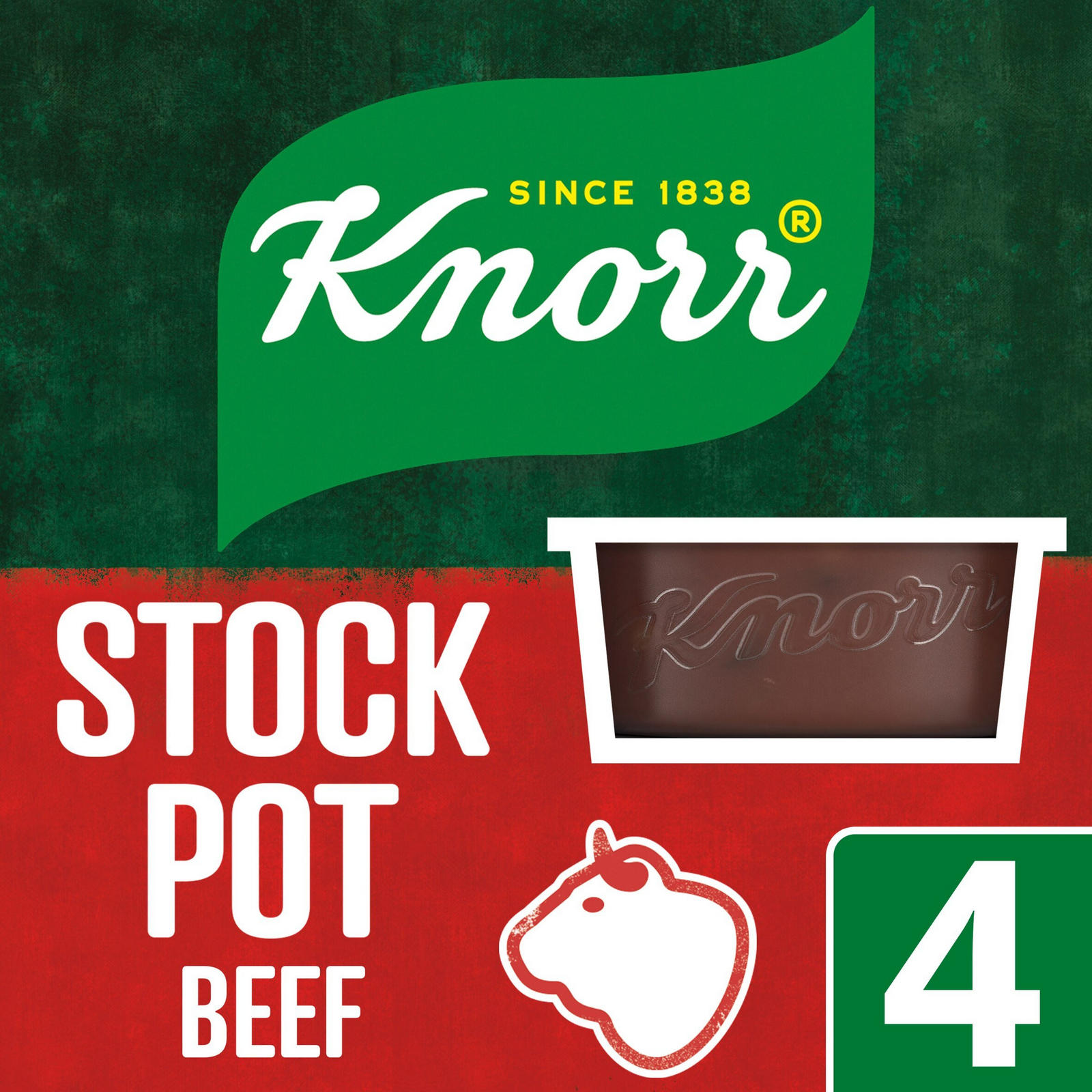 knorr stock pots beef 4x 28 g